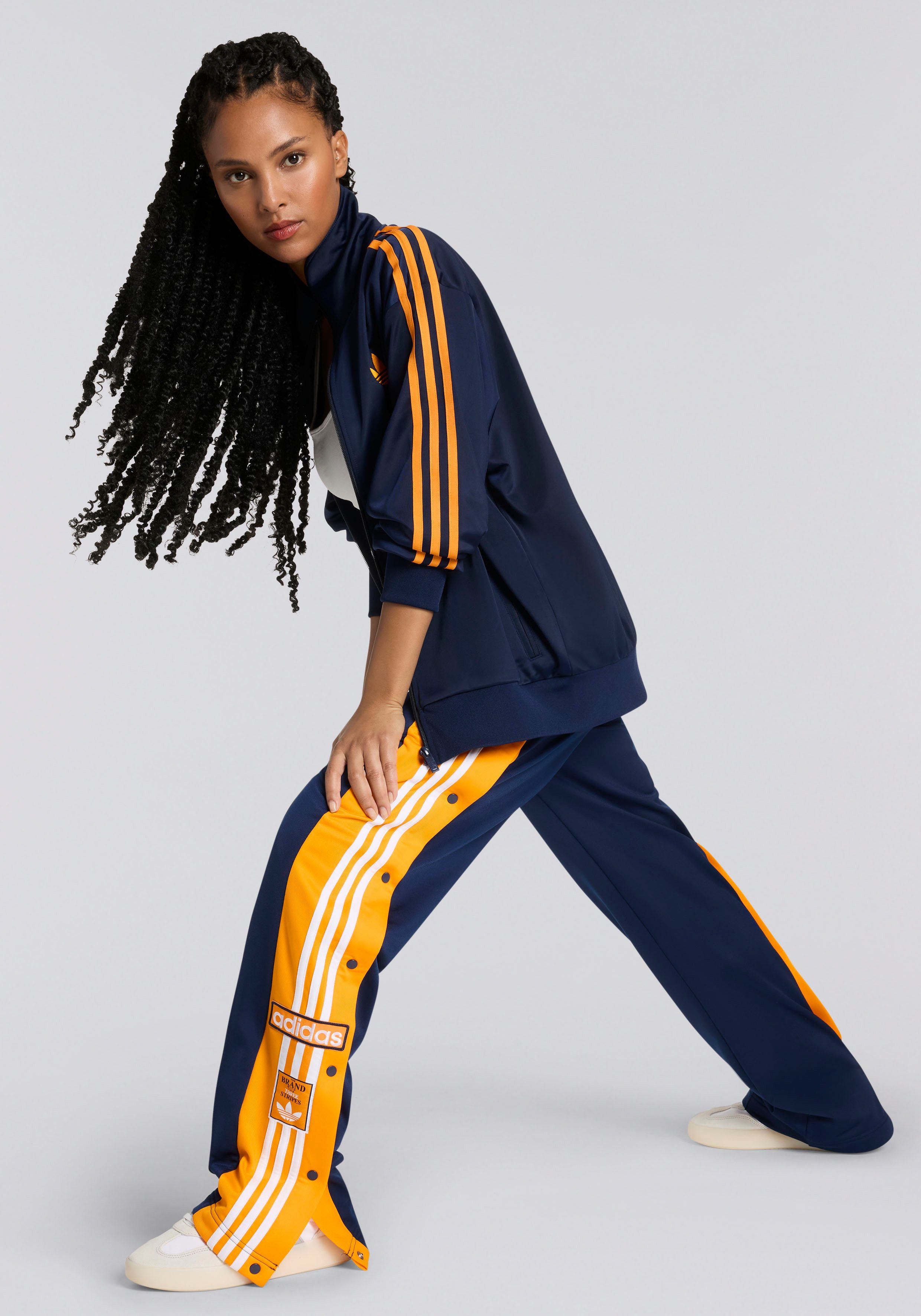 adidas Originals Sportbroek ADIBREAK PANT Knopbroek, knoopsluiting aan het been (1-delig)