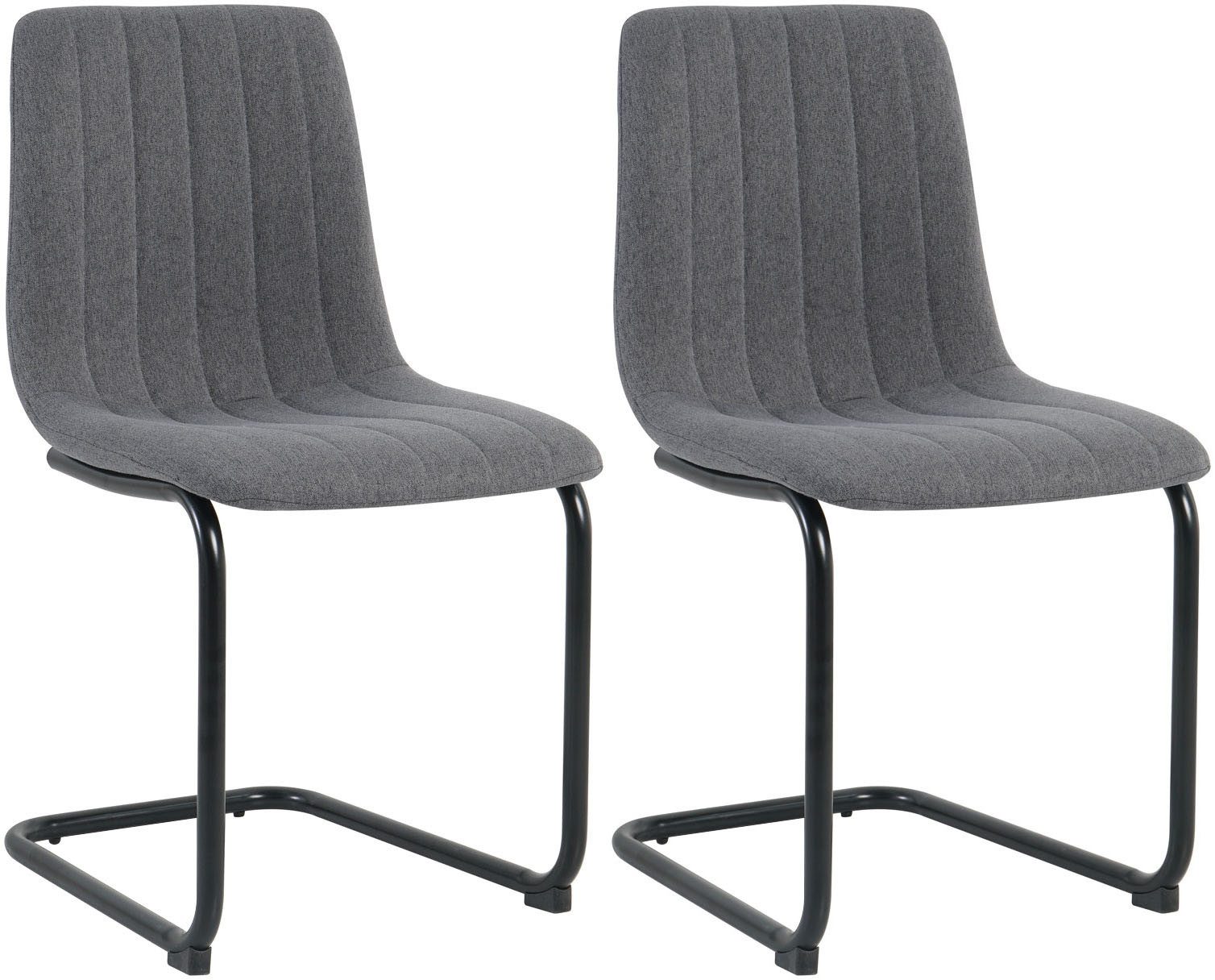 INOSIGN Vrijdragende stoel met vrijschommelend frame (set, 2 stuks)