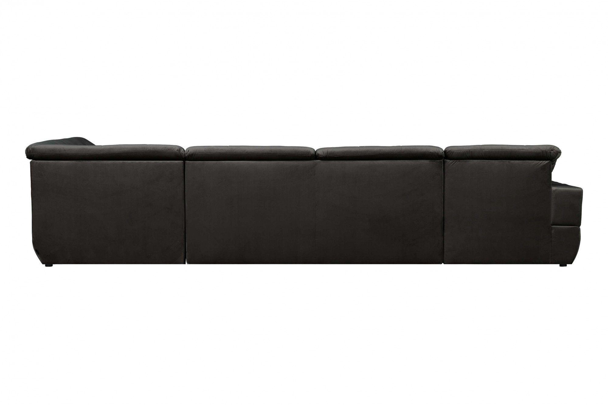 INOSIGN Zithoek BRISBANE nieuw U-model met verfijnd gestikt patroon, matte look, incl. sierkussens