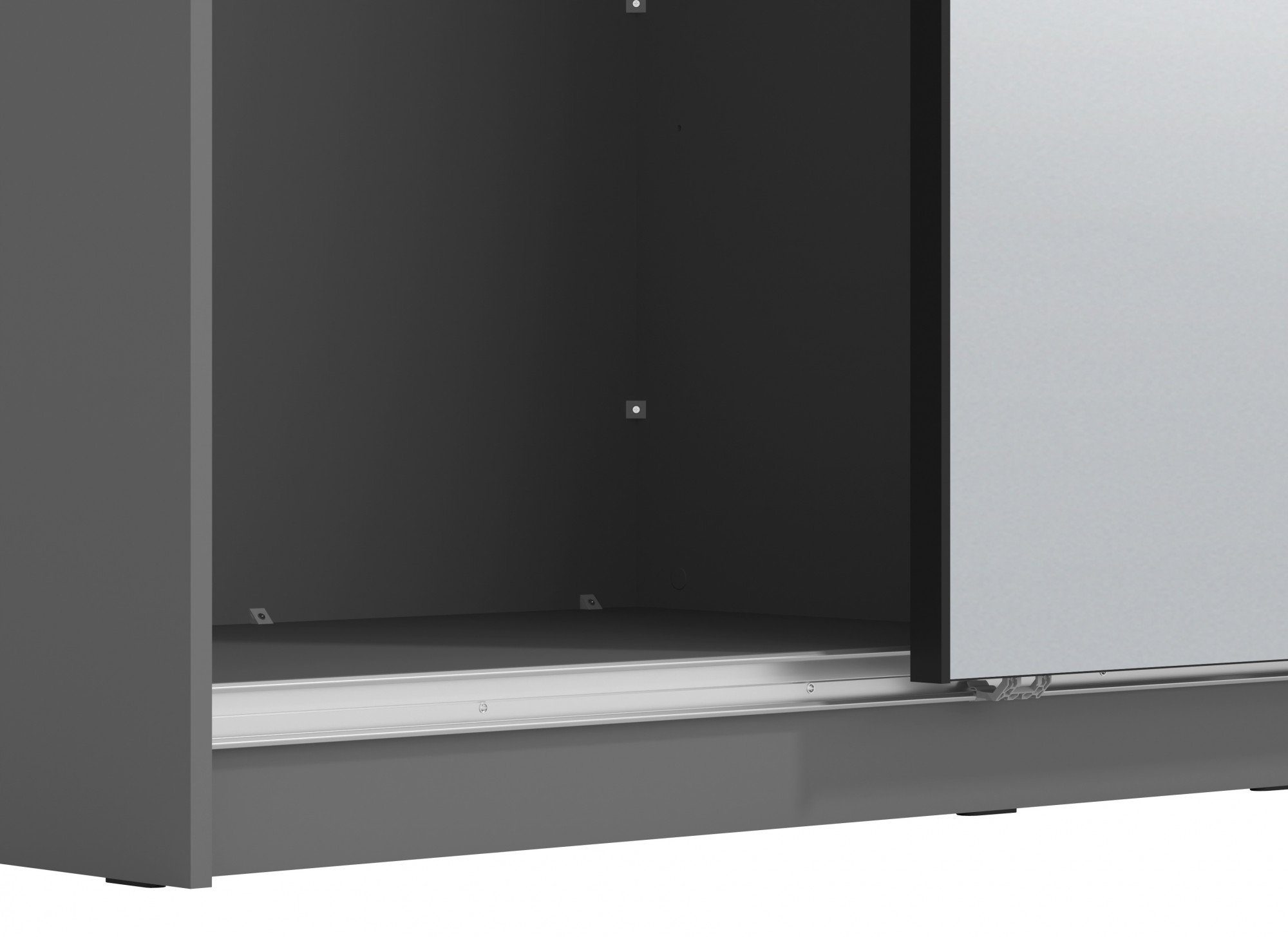 INOSIGN Zweefdeurkast Sierra kledingkast met spiegel linnenkast garderobe Topseller INCLUSIEF interne indeling, FSC®-gecertificeerd, OTTOs Choice