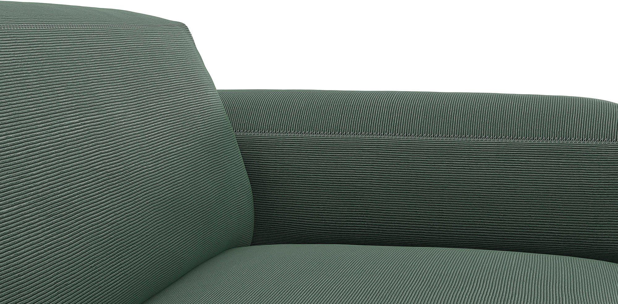 FLEXLUX Hoekbank Lucera Chaise longue rechts of links, L-vorm, comfortabel