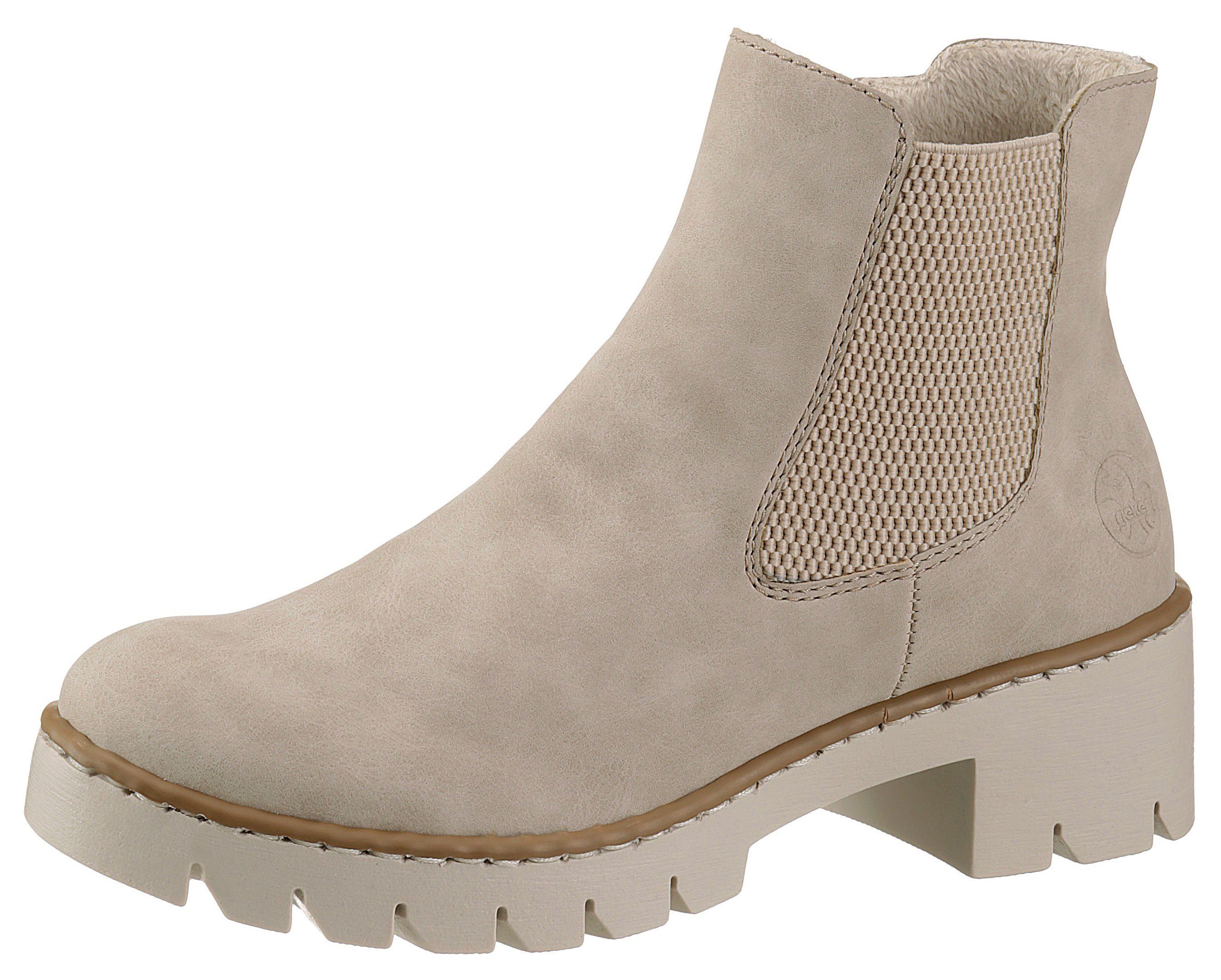 Rieker Chelsea-boots met lichte profielzool