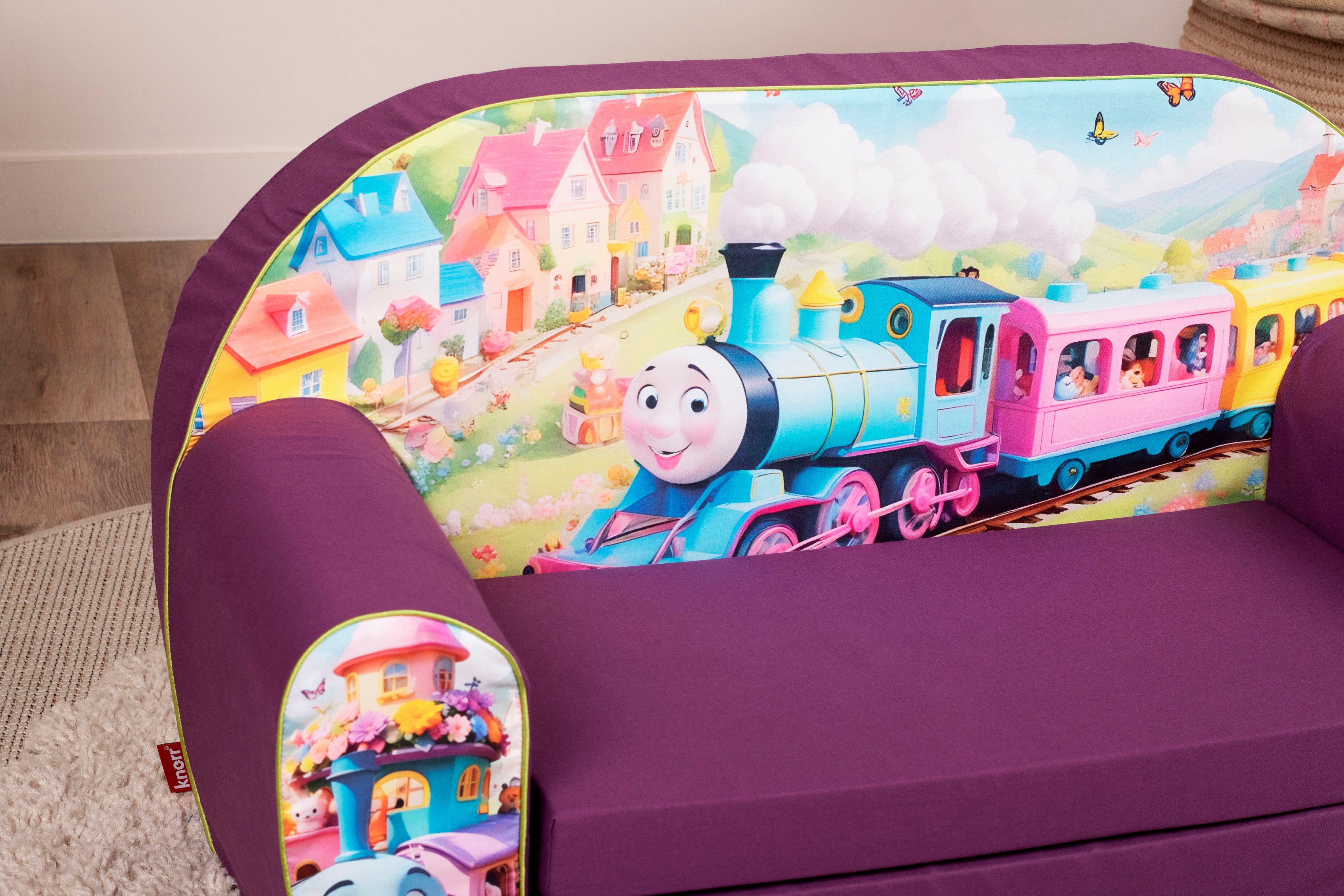 Knorrtoys® Bank Happy train voor kinderen, made in europe
