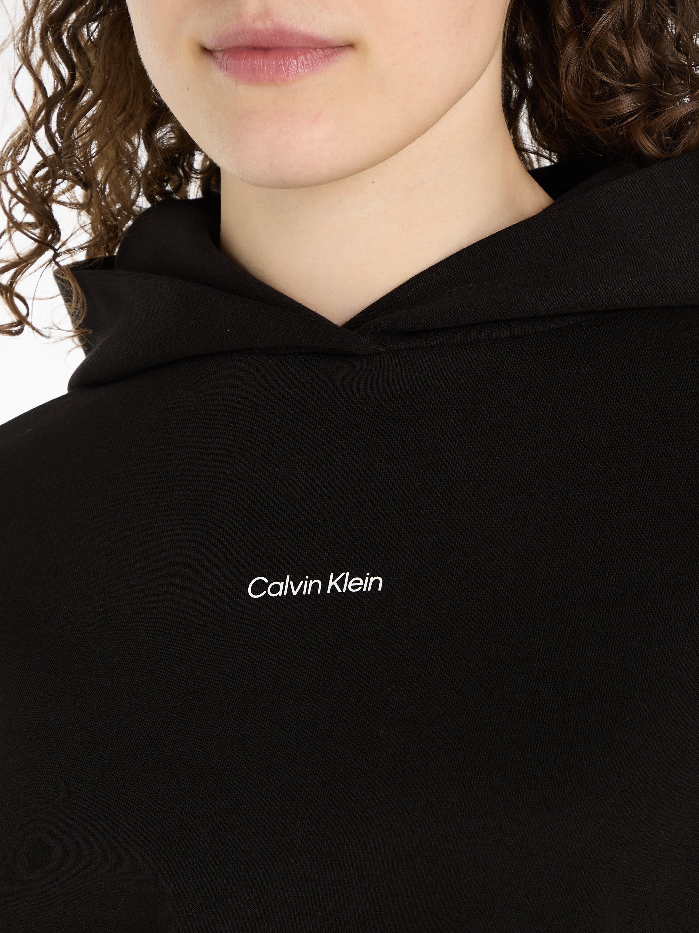Calvin Klein Hoodie MICRO LOGO ESS HOODIE met calvin klein opschrift