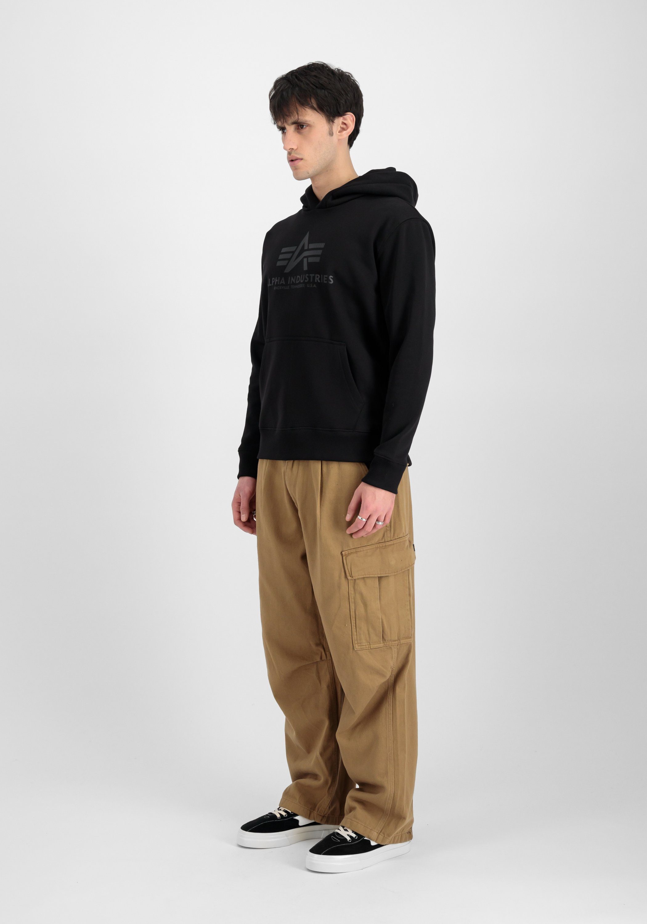 Alpha Industries Hoodie Men Hoodies Basic Hoody Carbon
