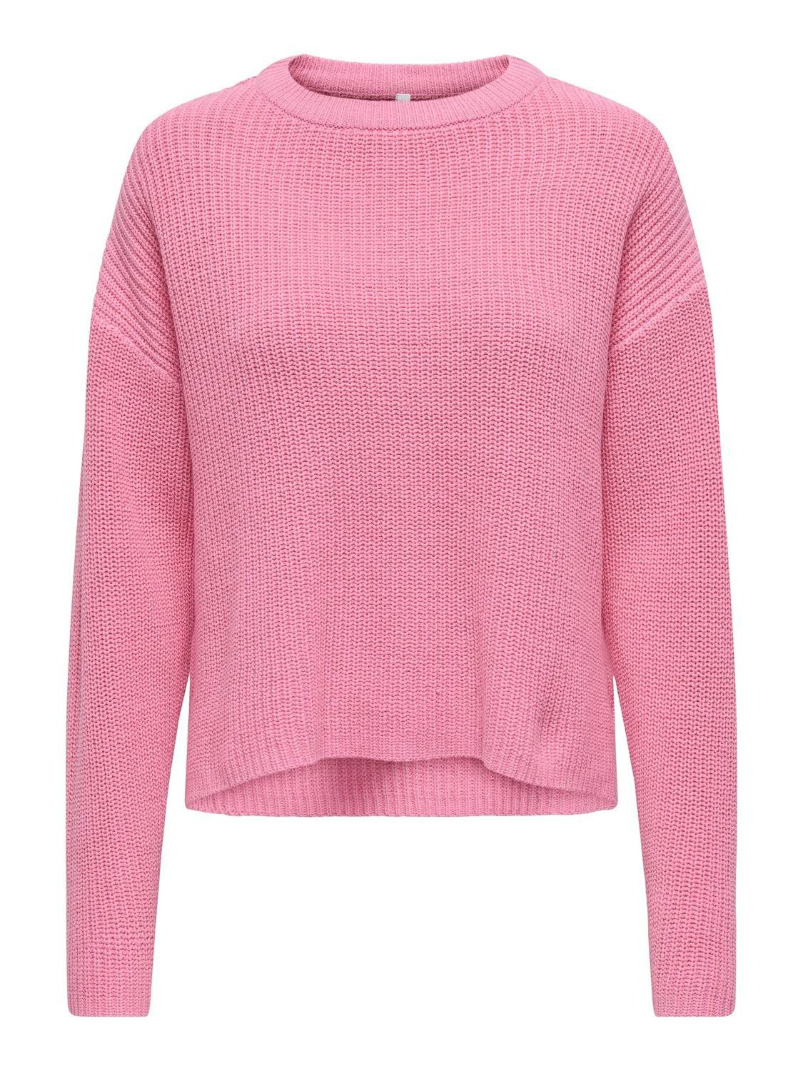 Only Trui met ronde hals ONLLUNA LS O-NECK PULLOVER KNT NCA