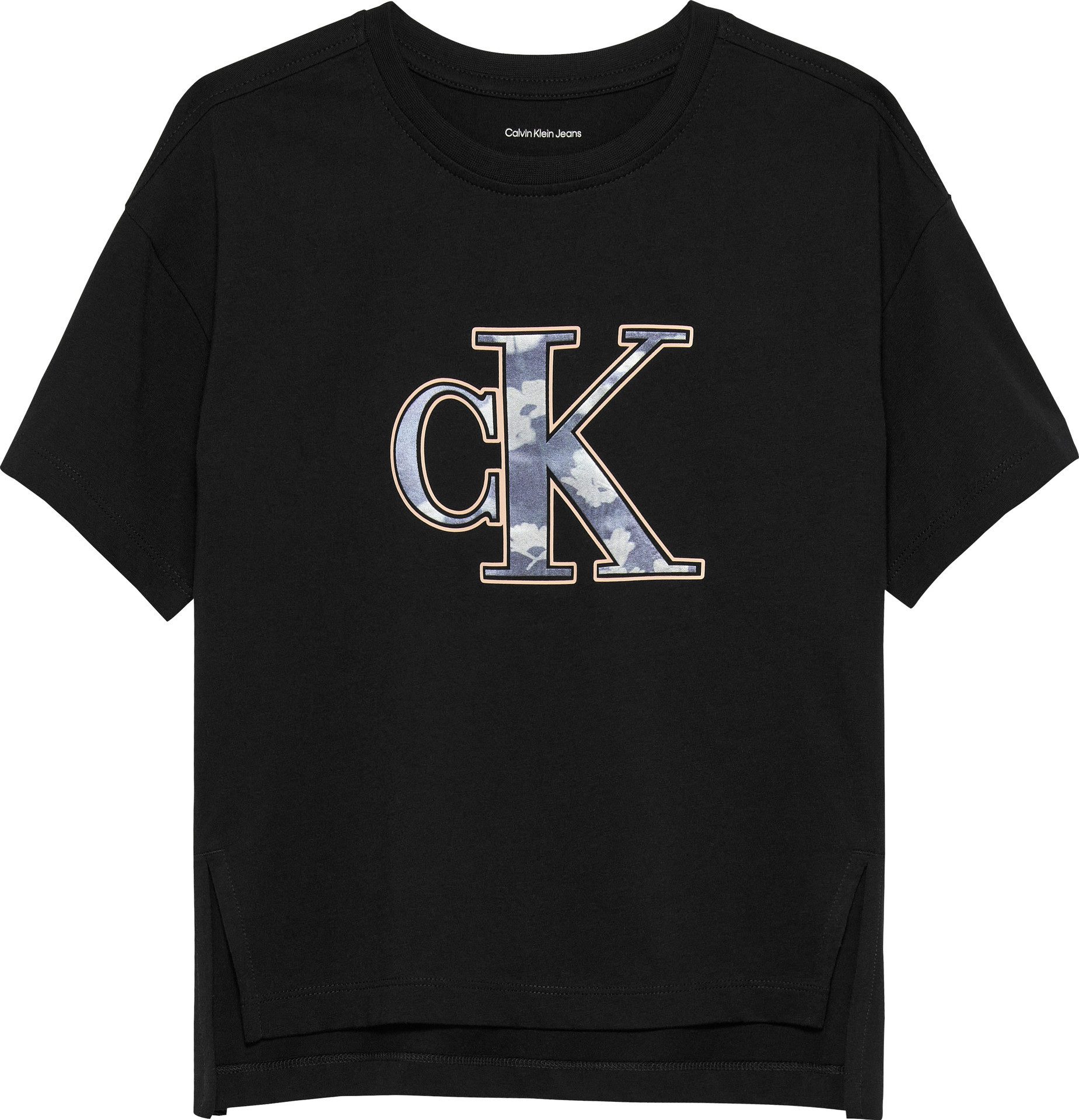 Calvin Klein T-shirt FILED IN MONOLOGO TEE voor kinderen tot 16 jaar, coole logo-print