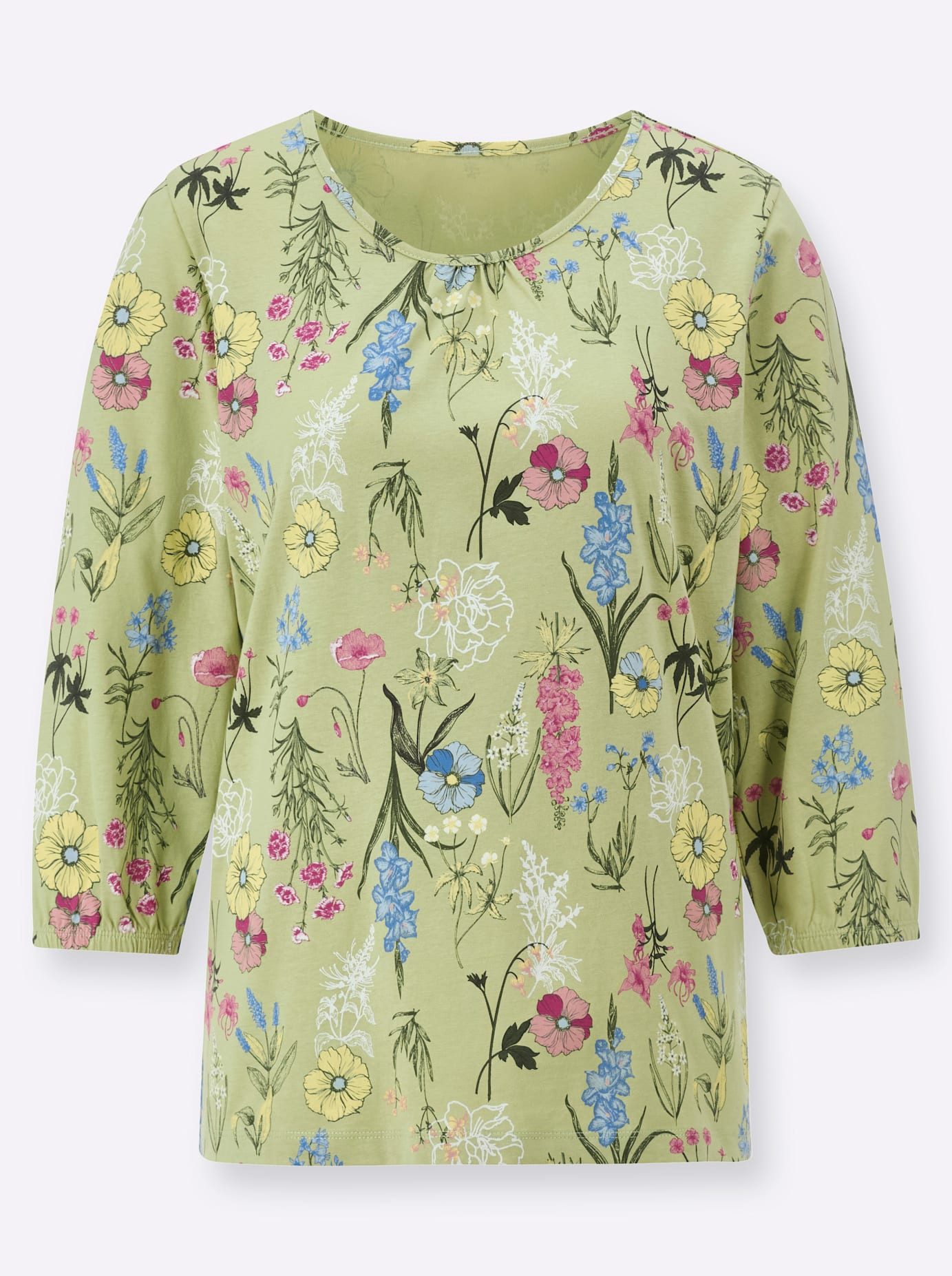 Classic Basics Shirt met 3/4 mouwen Shirt met 3/4-mouwen (1-delig)