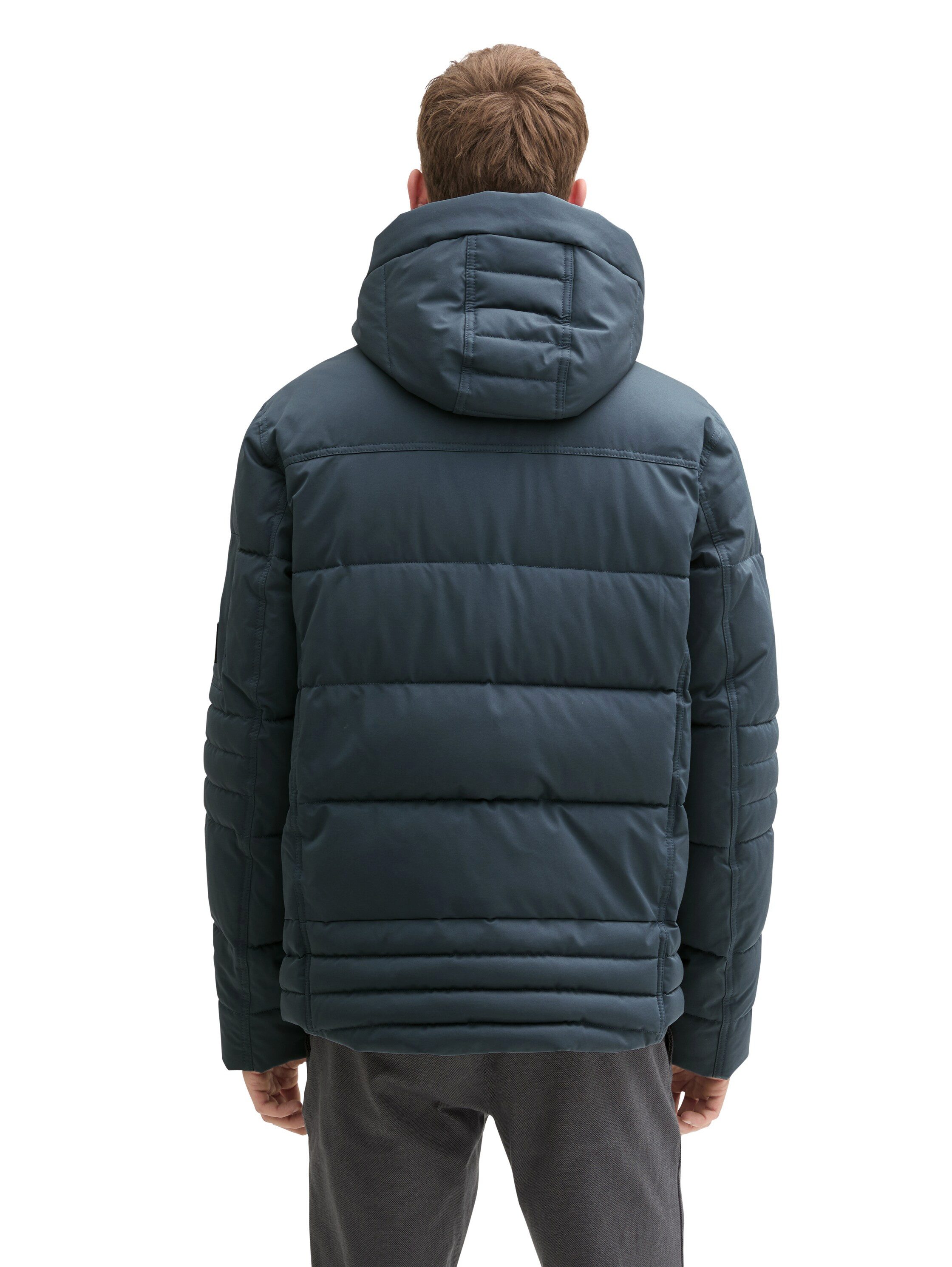 Tom Tailor Gewatteerde jas met een capuchon