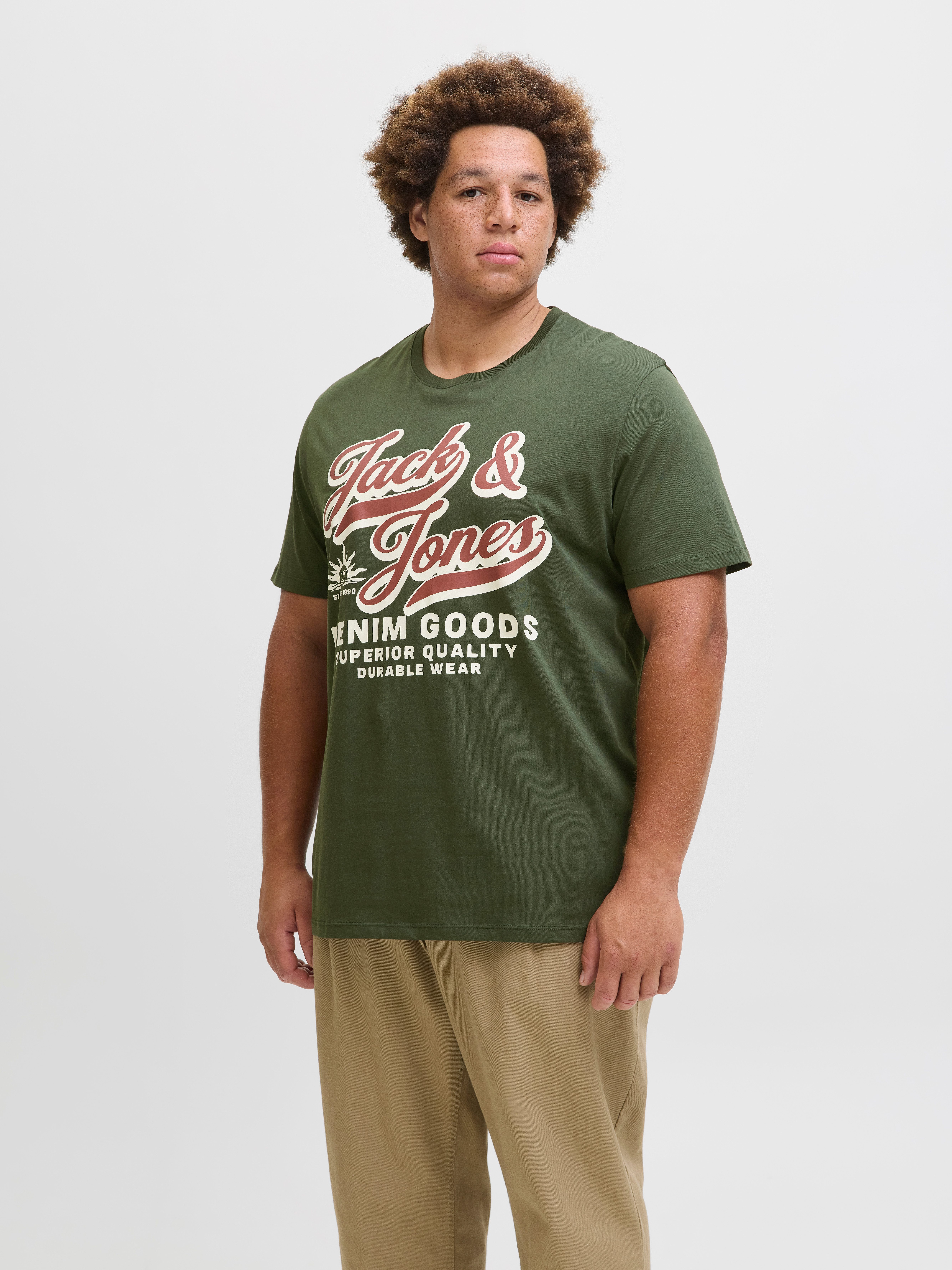 Jack & Jones PlusSize T-shirt (set, 3-delig)