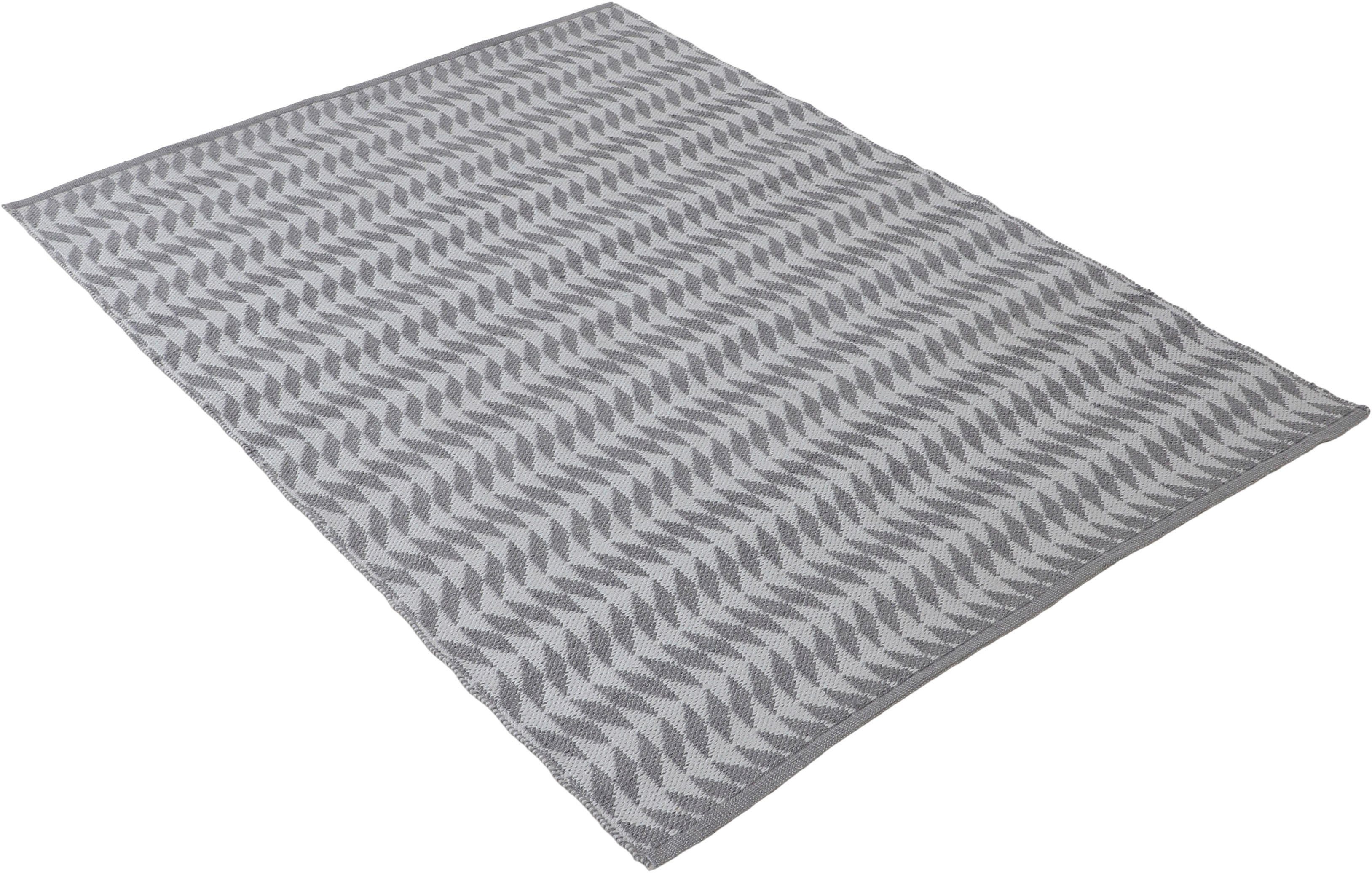 carpetfine Vloerkleed Frida 203 Omkeerbaar tapijt, 100% gerecycled materiaal (PET), vlakweefsel, sisal uitstraling