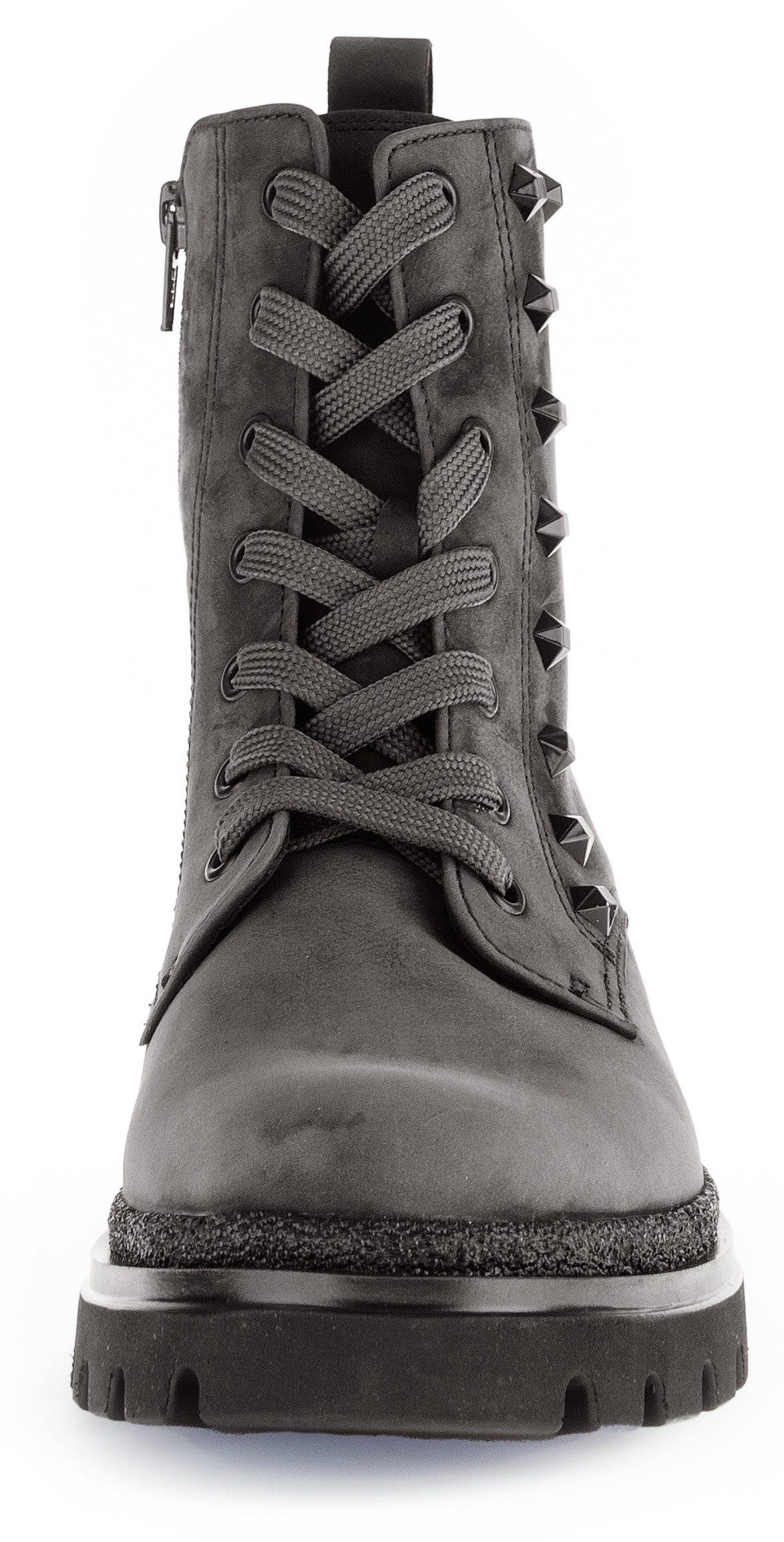 Gabor Veterschoenen Florence blokhak, veterschoen, comfort schoen in breedte g (= breed)