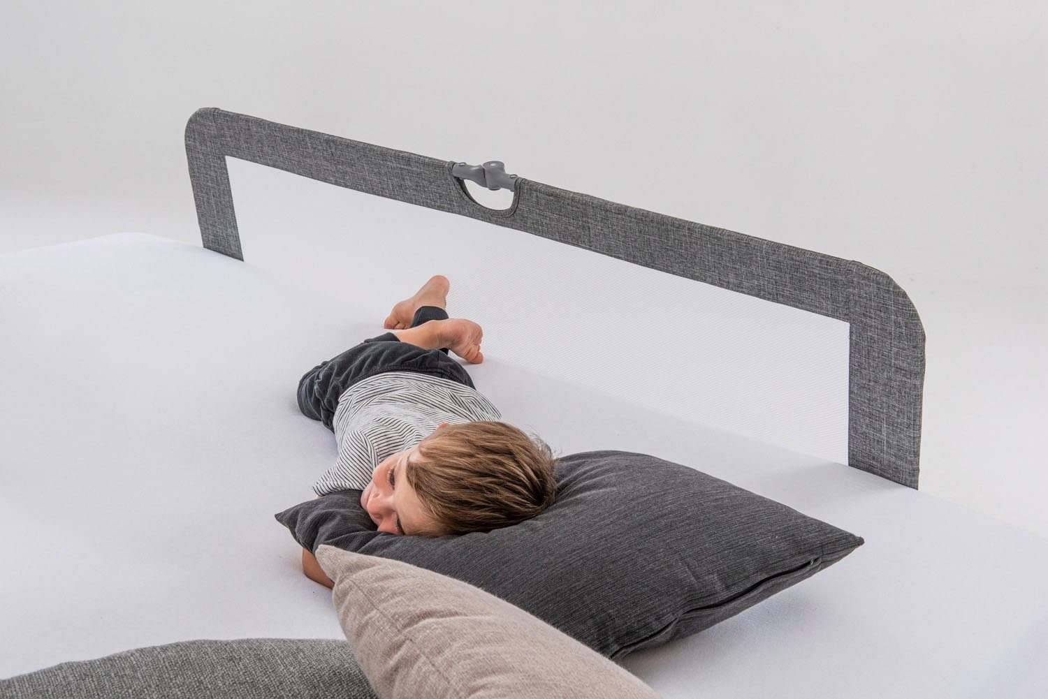 Hauck Bedhekje Sleep N Safe Plus XL - melange grey