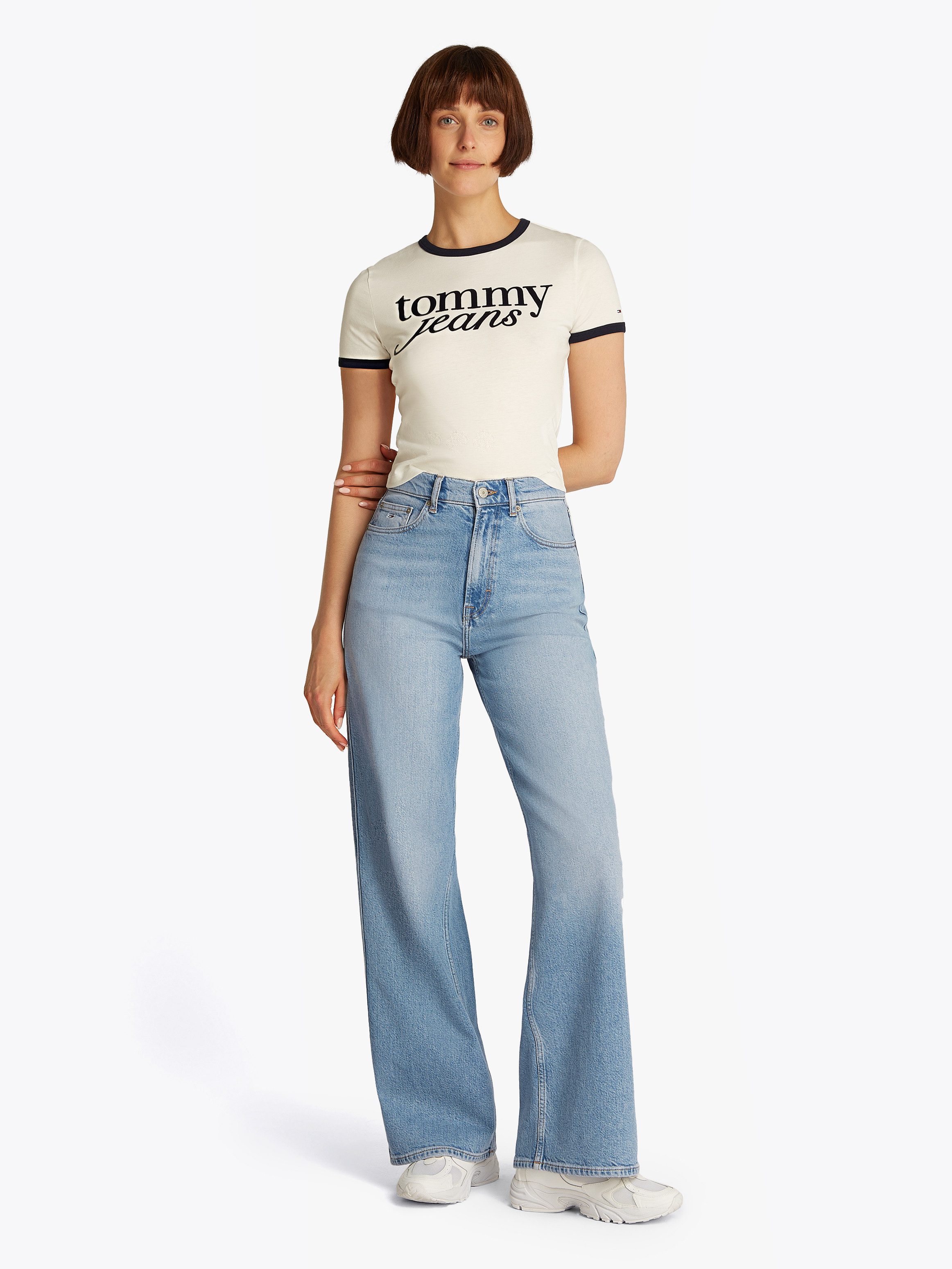 TOMMY JEANS Wijde jeans Claire High Rise