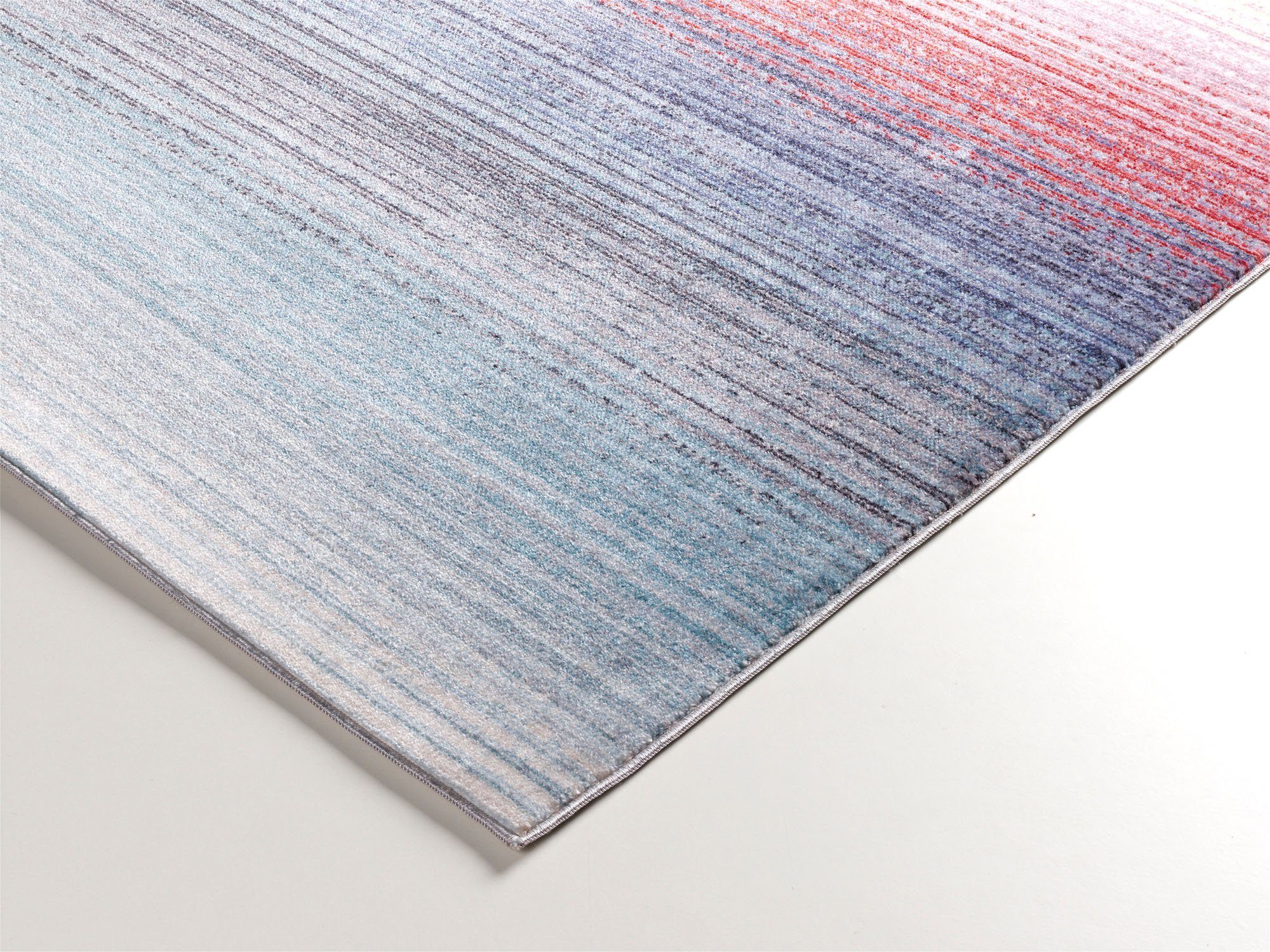 OCI DIE TEPPICHMARKE Vloerkleed Rainbow Stripe Bijzonder zacht door microvezel, woonkamer