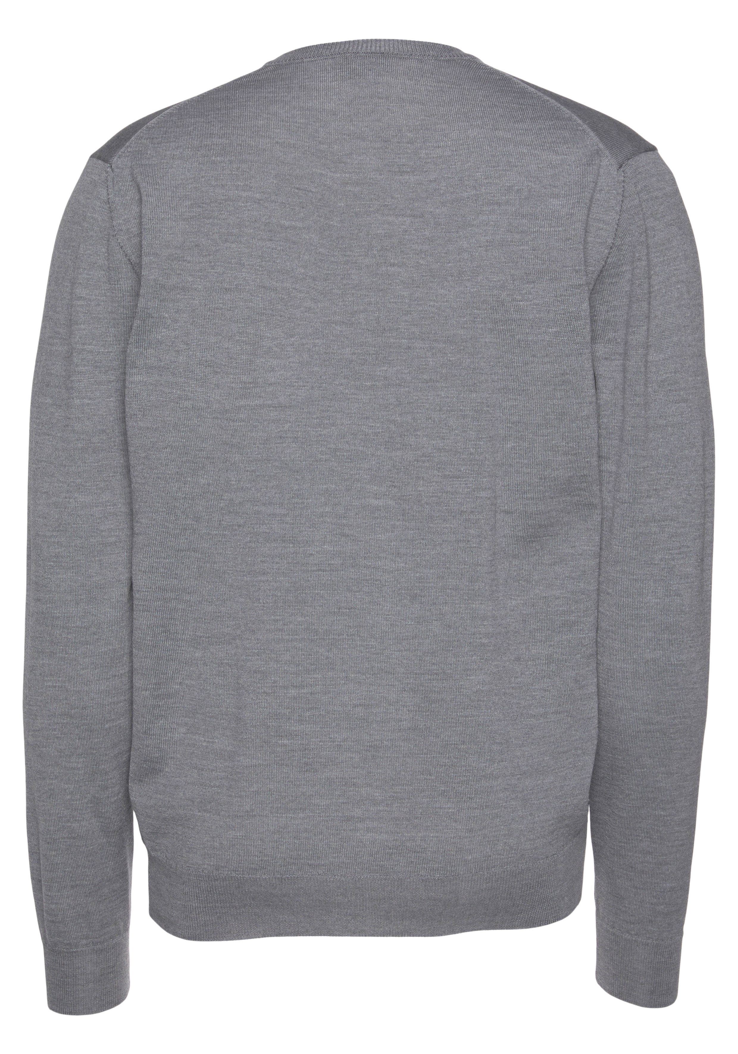 OLYMP Trui met V-hals OLYMP brei casual klassieke brei-pullover
