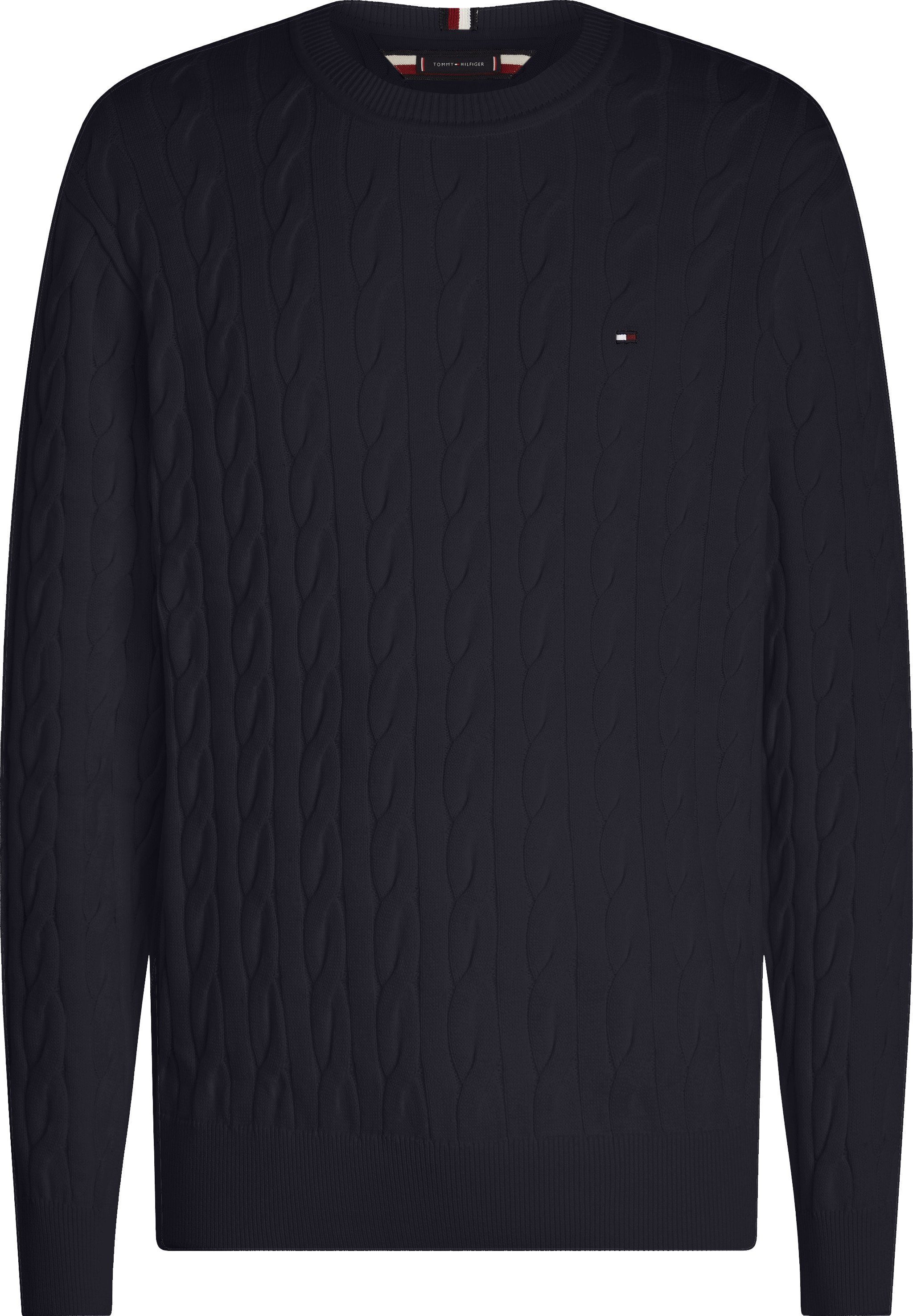 Tommy Hilfiger Gebreide trui CLASSIC CABLE CREW NECK