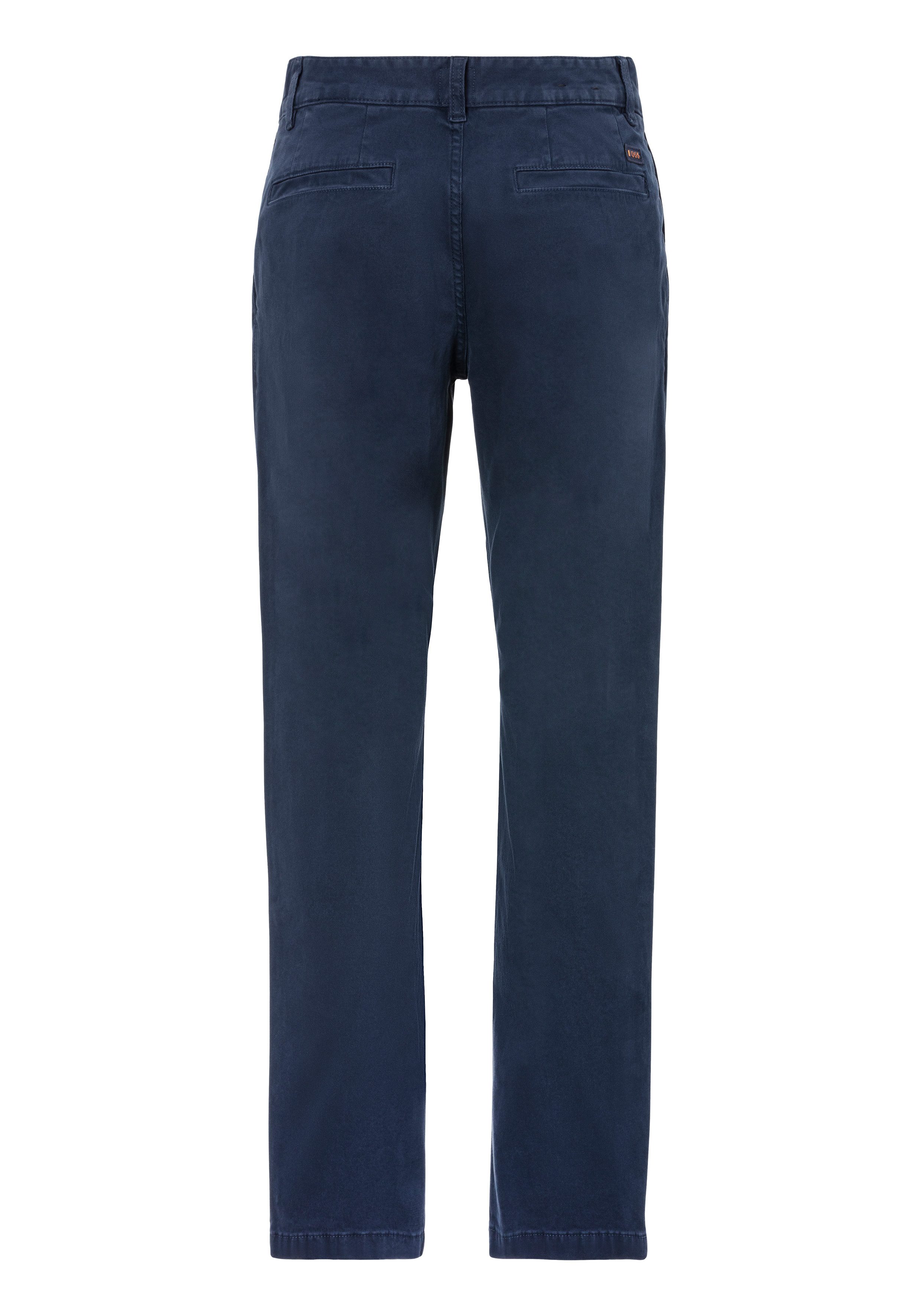 Boss Orange Chino Pleated met merklogo