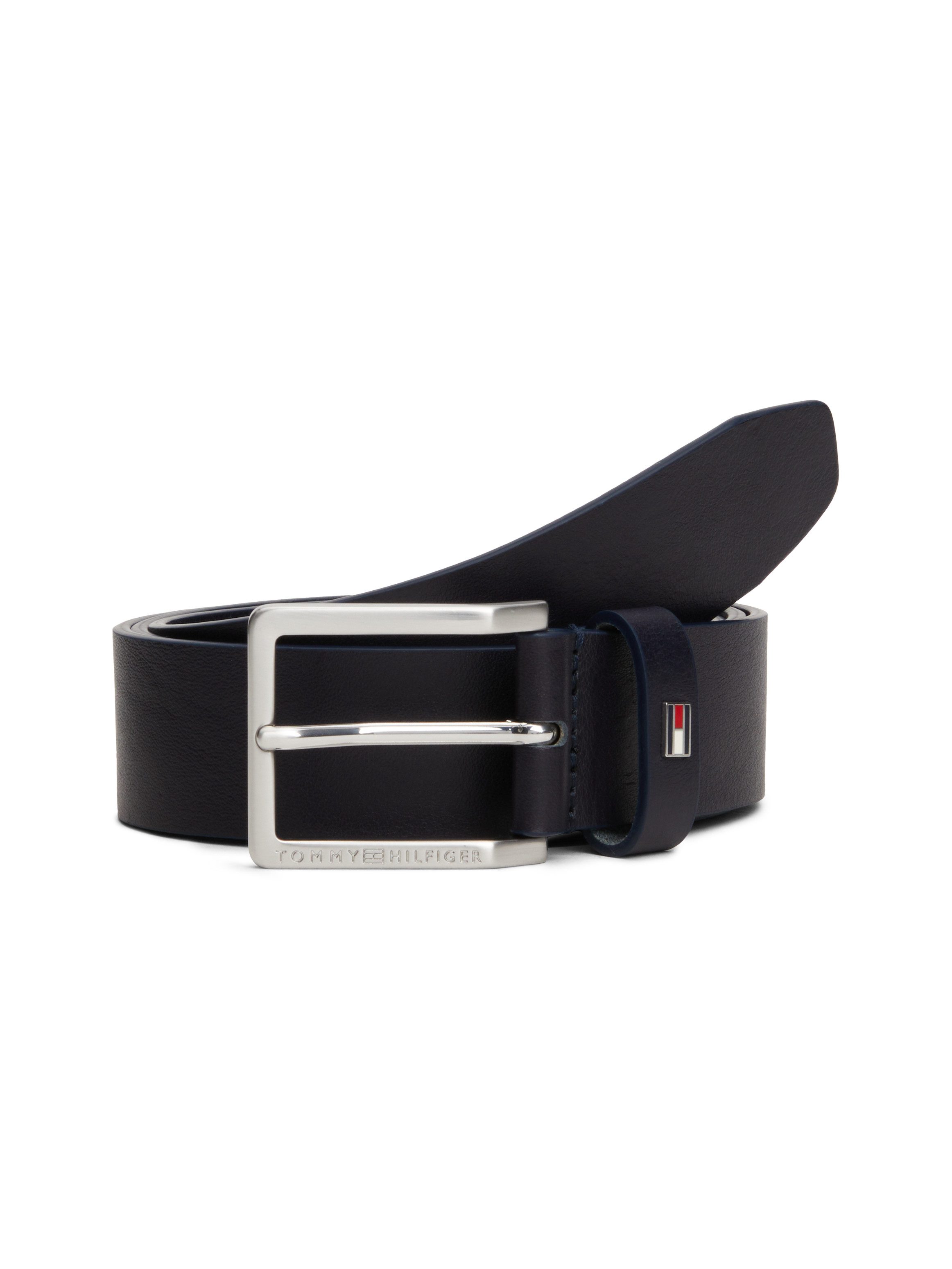 Tommy Hilfiger Leren riem Oliver Extended 3 5 cm met klassieke metalen gesp