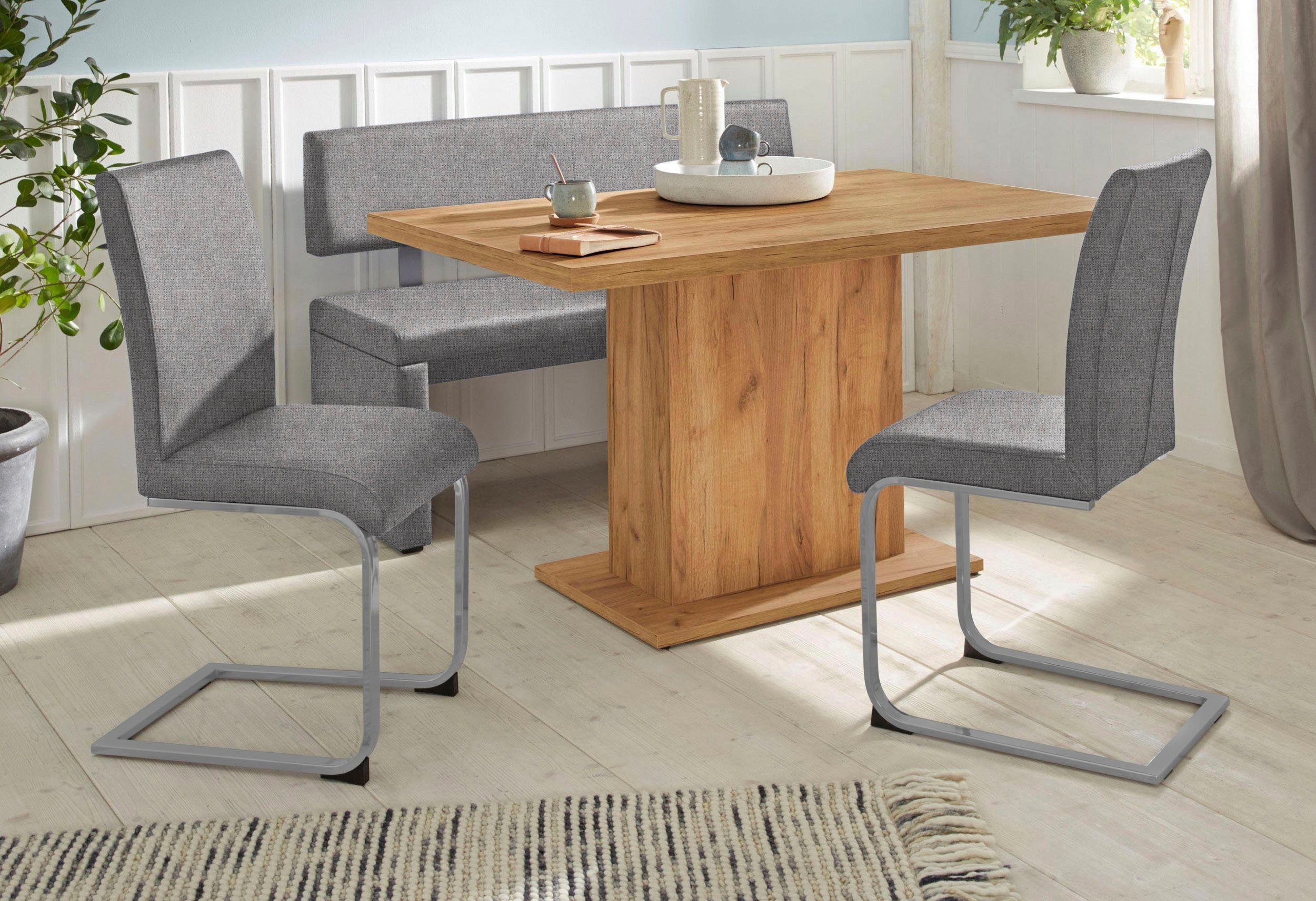 Home affaire Zitbank Charissa met leuning, breedte 140, 160 of 180 cm