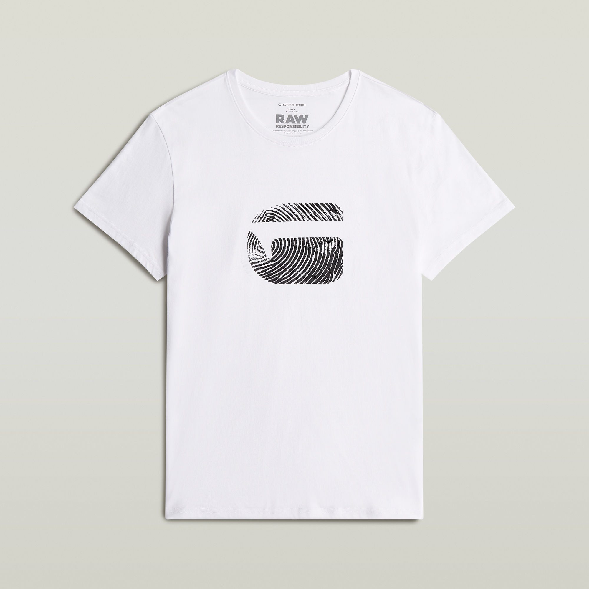 G-Star RAW T-shirt Vingerafdruk Burger