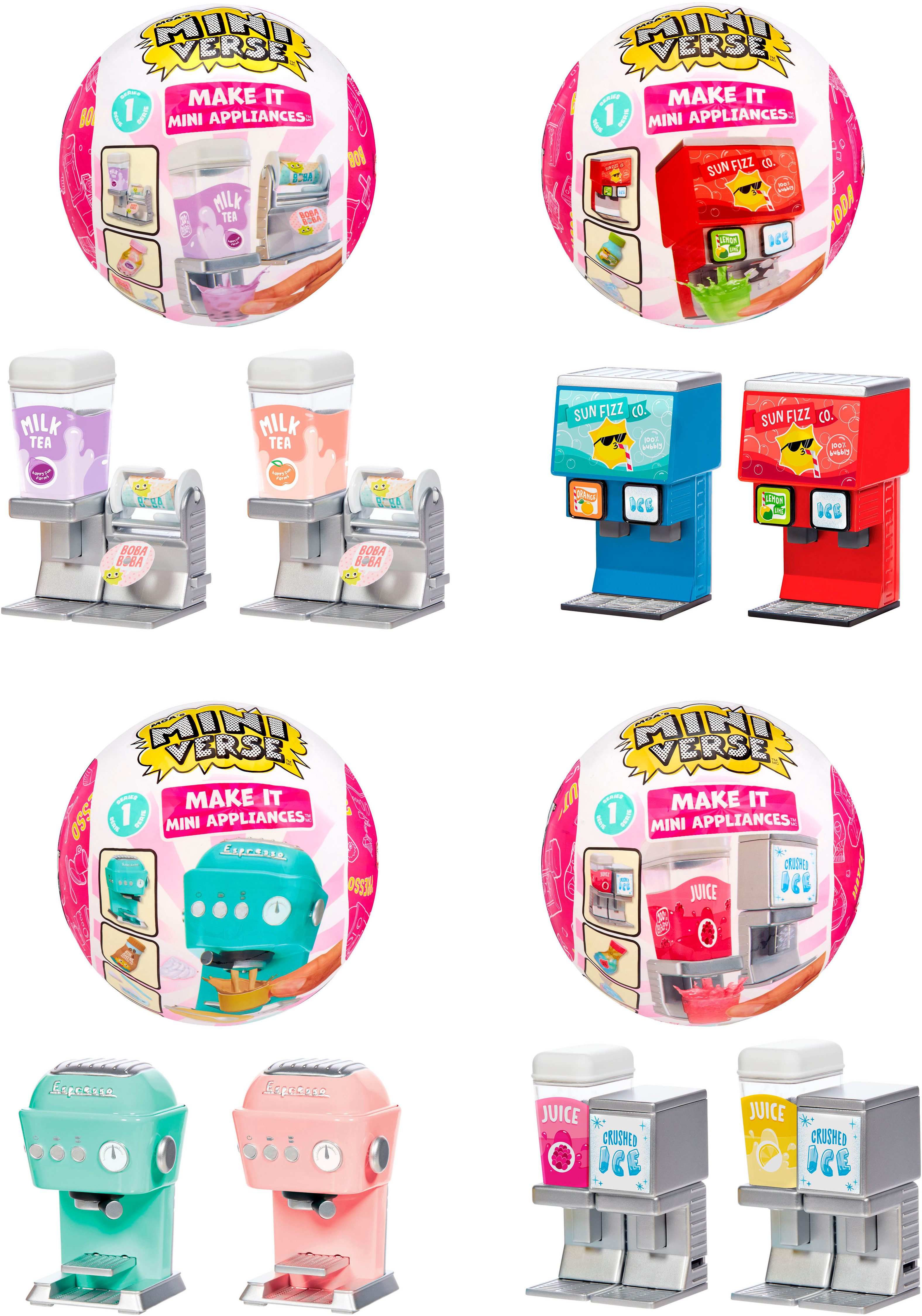 MGA Kinderhuishoudset MGA's Miniverse - Make It Mini Appliances