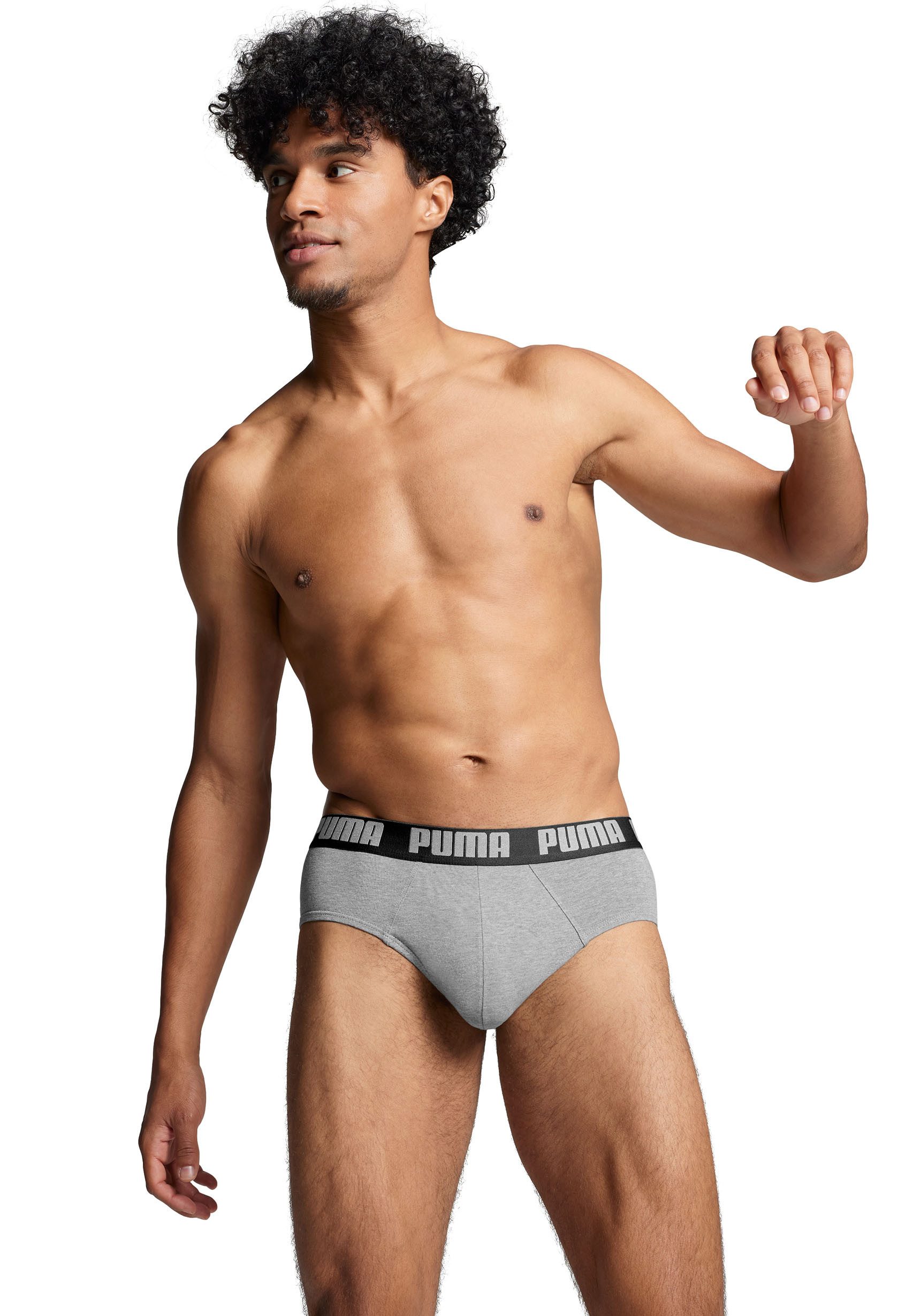 PUMA Slip met brede logoband (2 stuks, Set van 2)