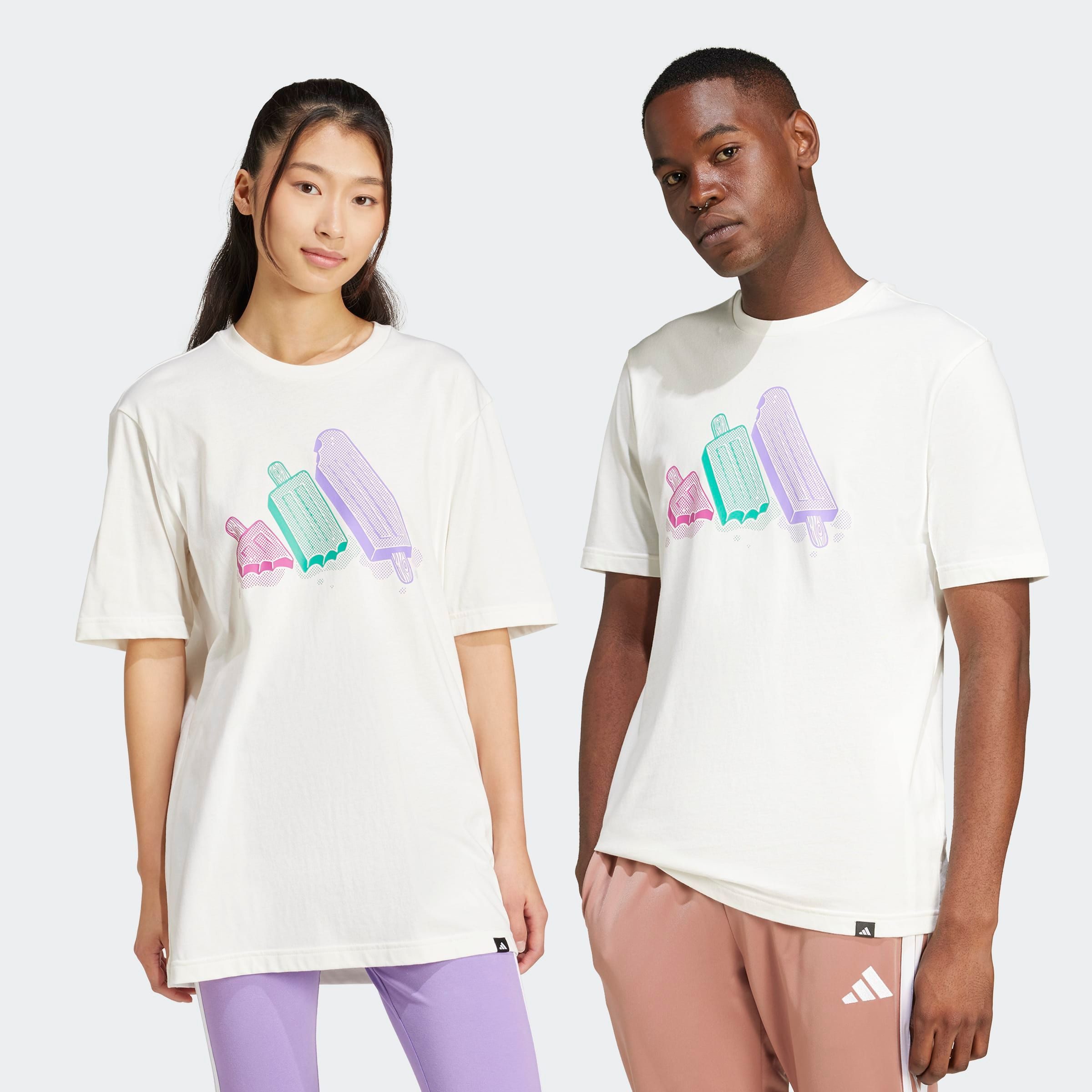 adidas Sportswear T-shirt M L ICE TEE