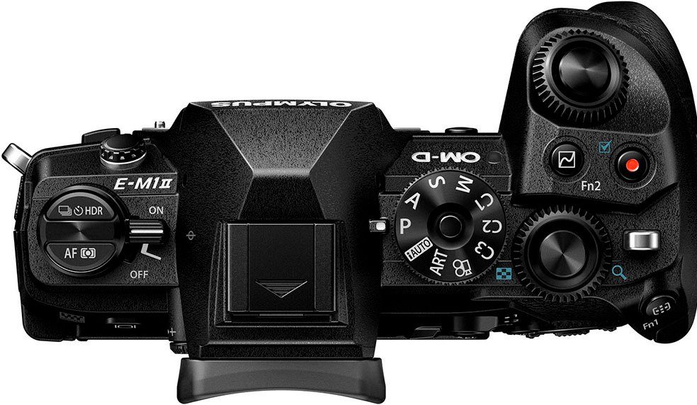 Olympus Systeemcamera E-M1II body + M.Zuiko ED 12-45 mm Pro Flash FL-LM3, BLH-1, BCH-1, USB Cable CB-USB11, Cable holder CC-1