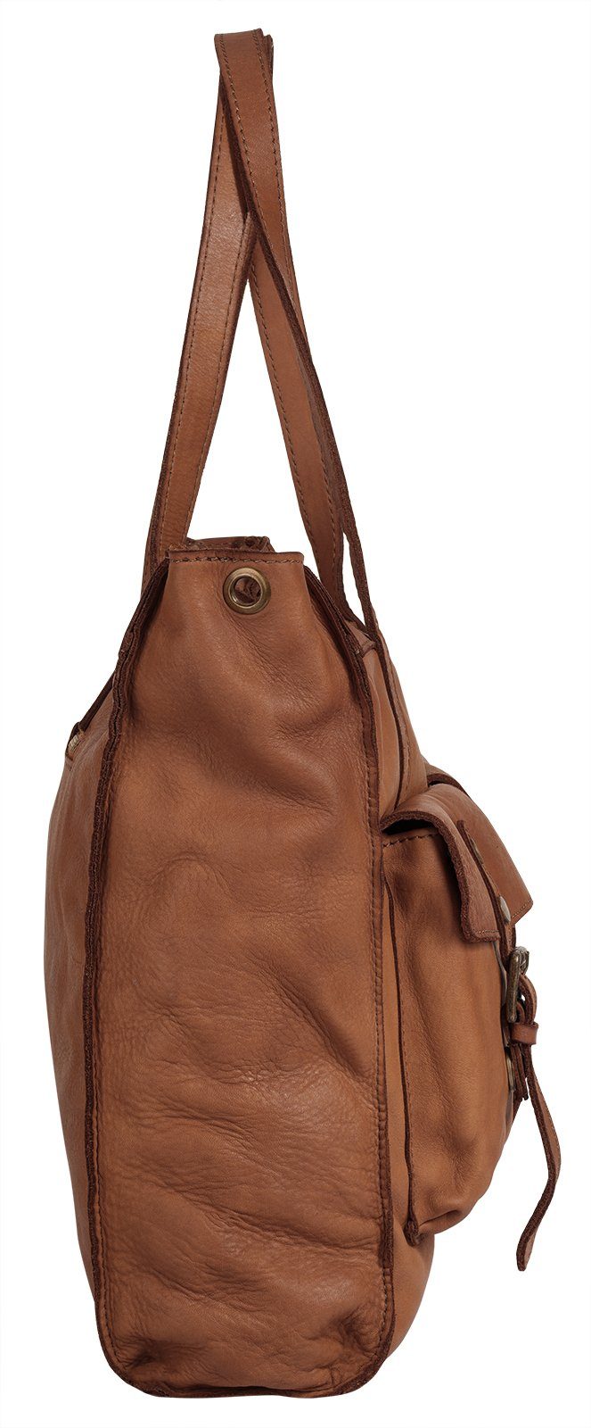 Samantha Look Shopper echt leer, made in italy