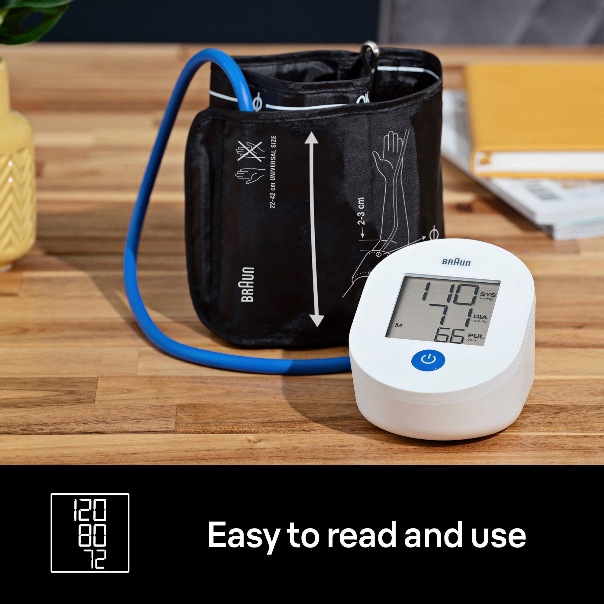 Braun Bovenarm bloeddrukmeter ExactFit 1E BUA4000EU