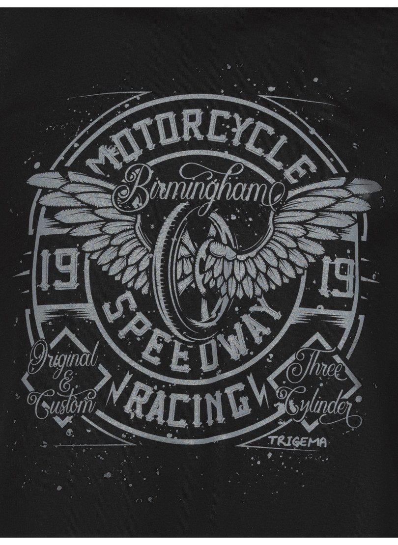 Trigema Top TRIGEMA Tanktop met grote motor-print (1-delig)