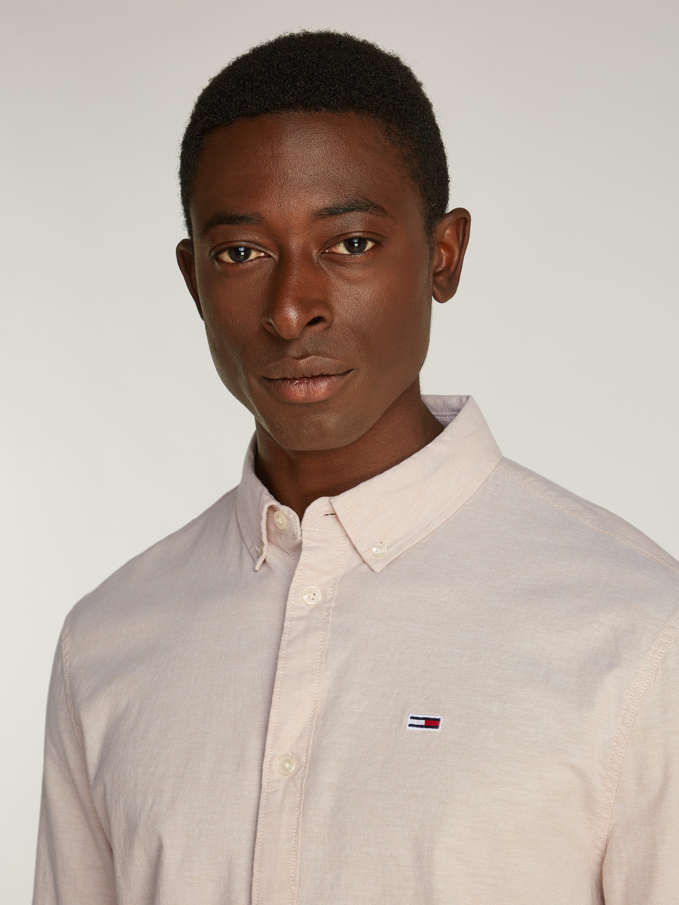 TOMMY JEANS Overhemd met lange mouwen TJM SLIM STRETCH OXFORD SHIRT