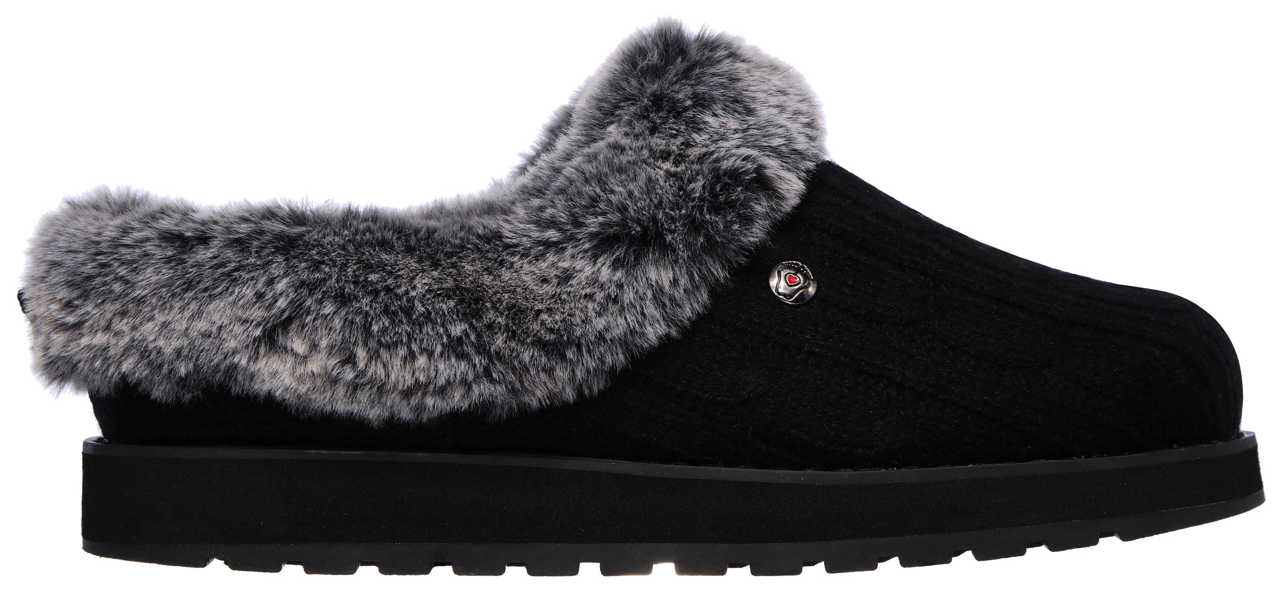 Skechers Pantoffels KEEPSAKES - ICE ANGEL Huisschoen in brei-look