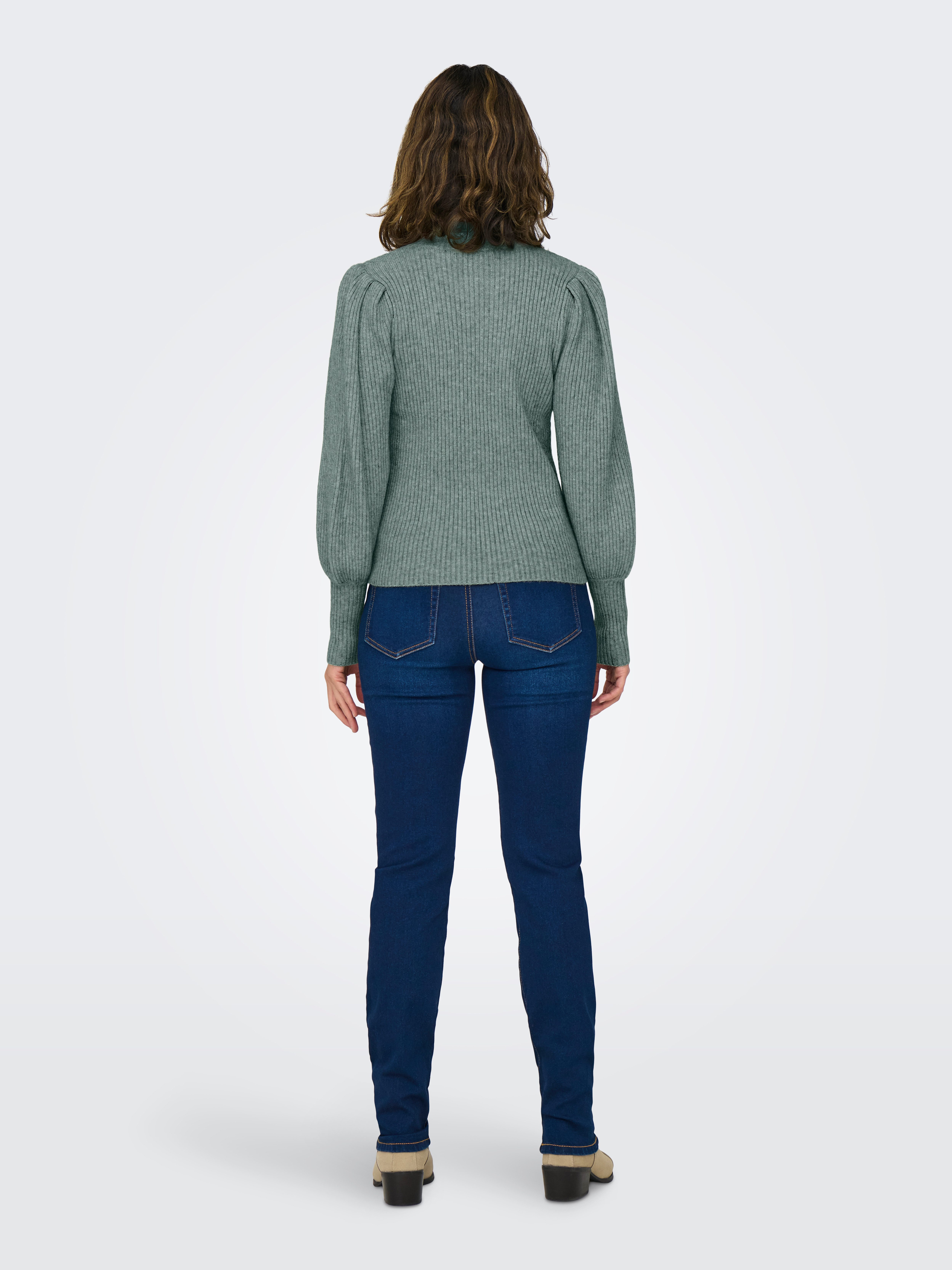 Only Gebreide trui ONLKATIA L/S HIGHNECK PULLOVER KNT NOOS