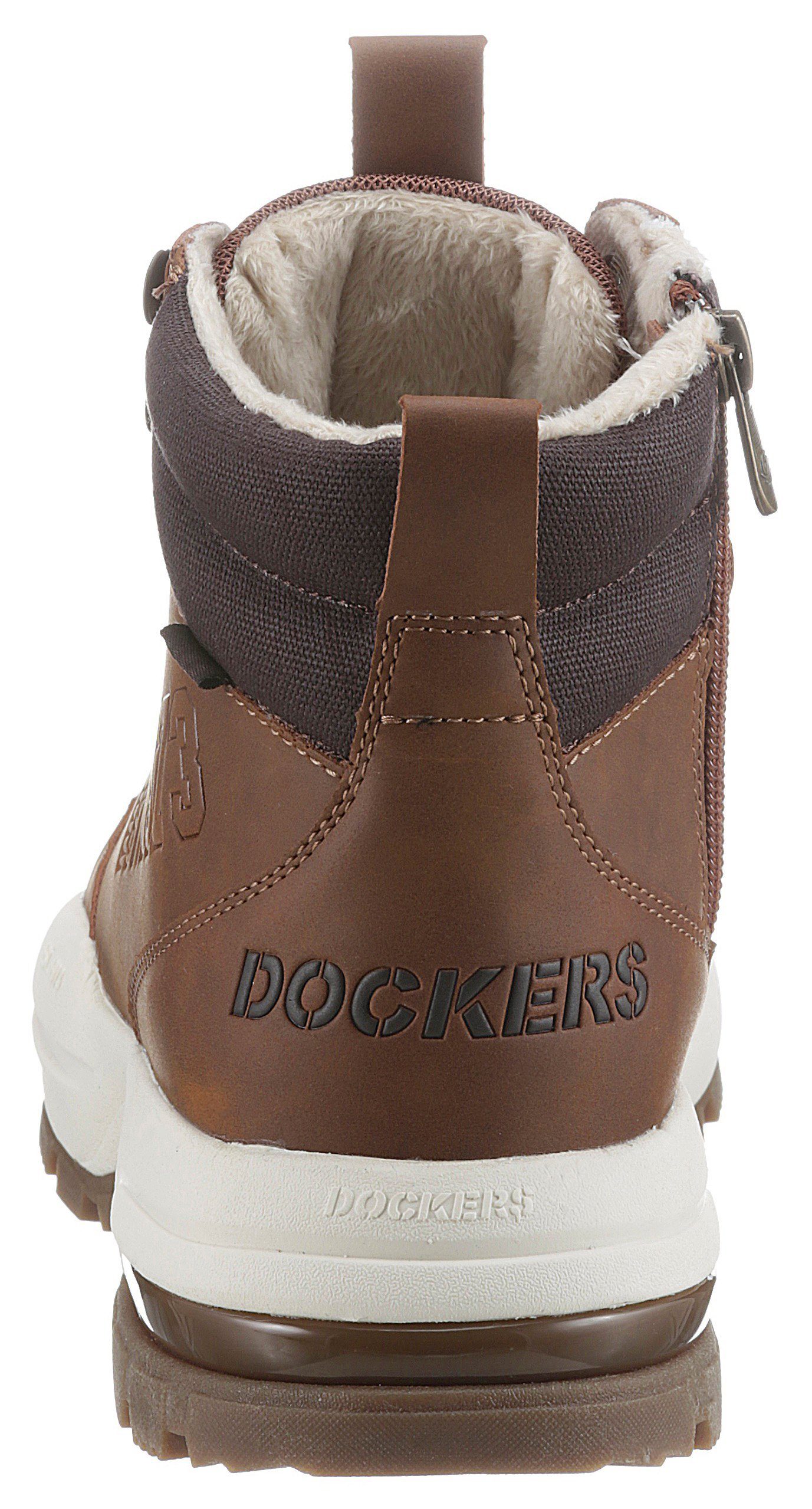 Dockers by Gerli Winterlaarzen Veterboots met warme voering