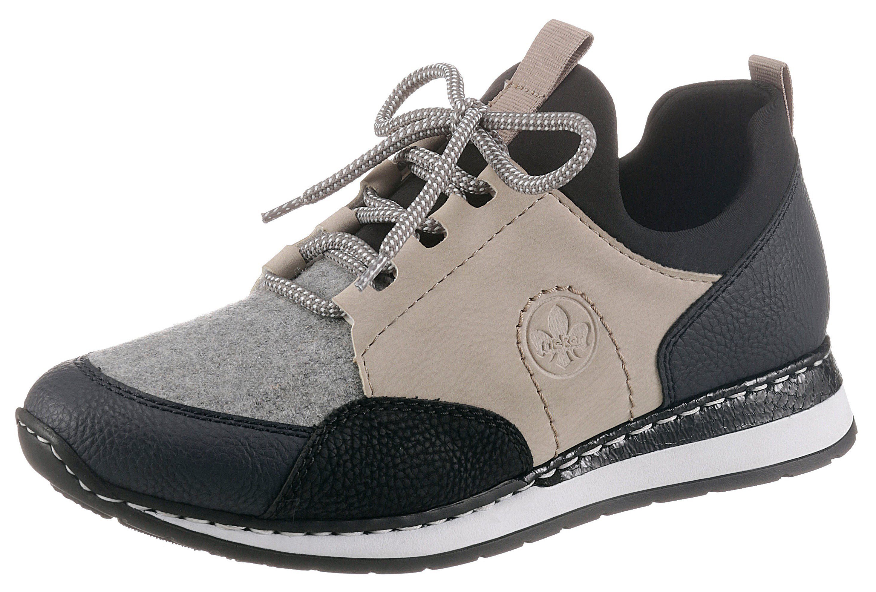 Zwarte sneakers van Rieker | BENT.be