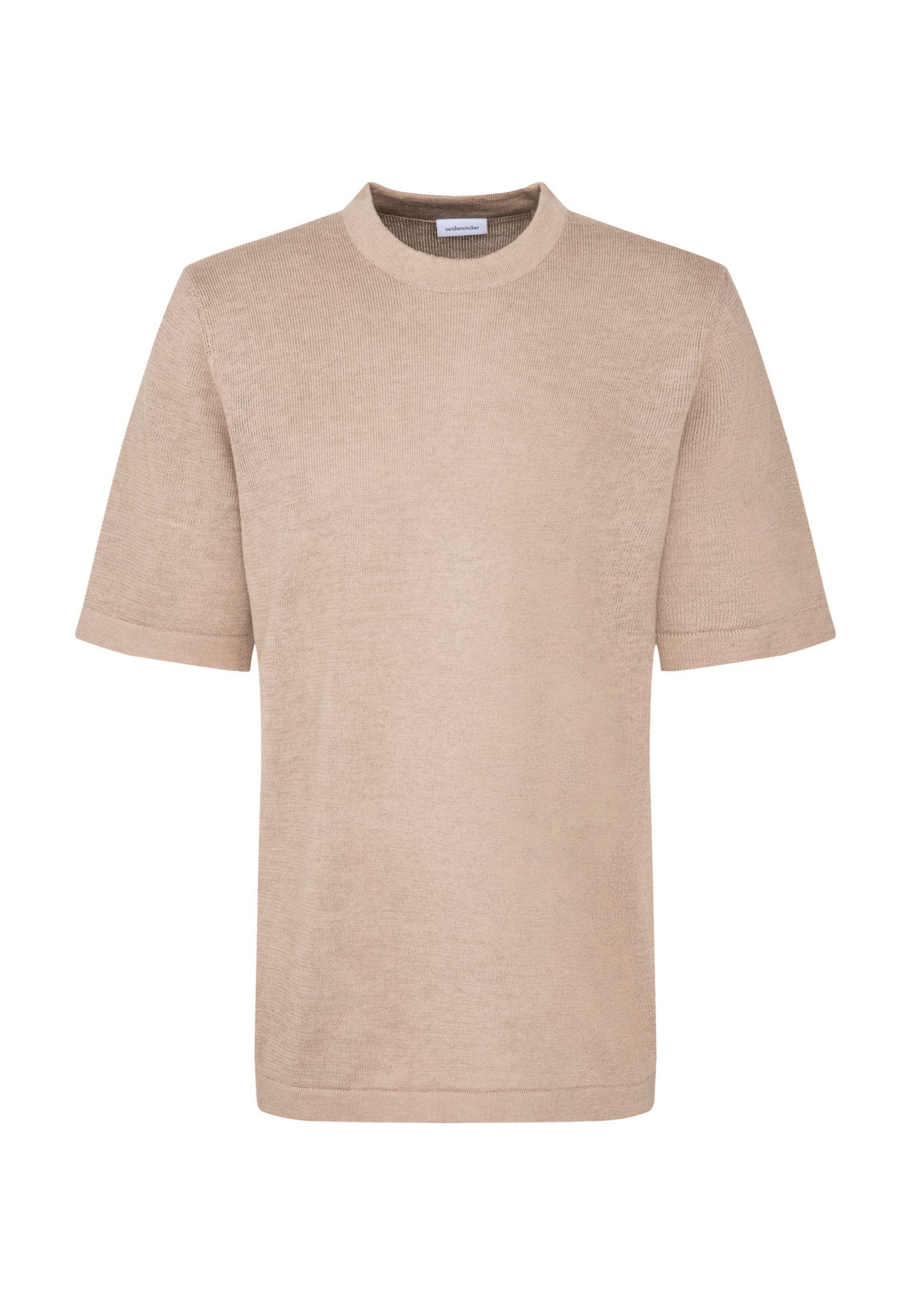 seidensticker T-shirt Regular Korte mouwen ronde hals uni