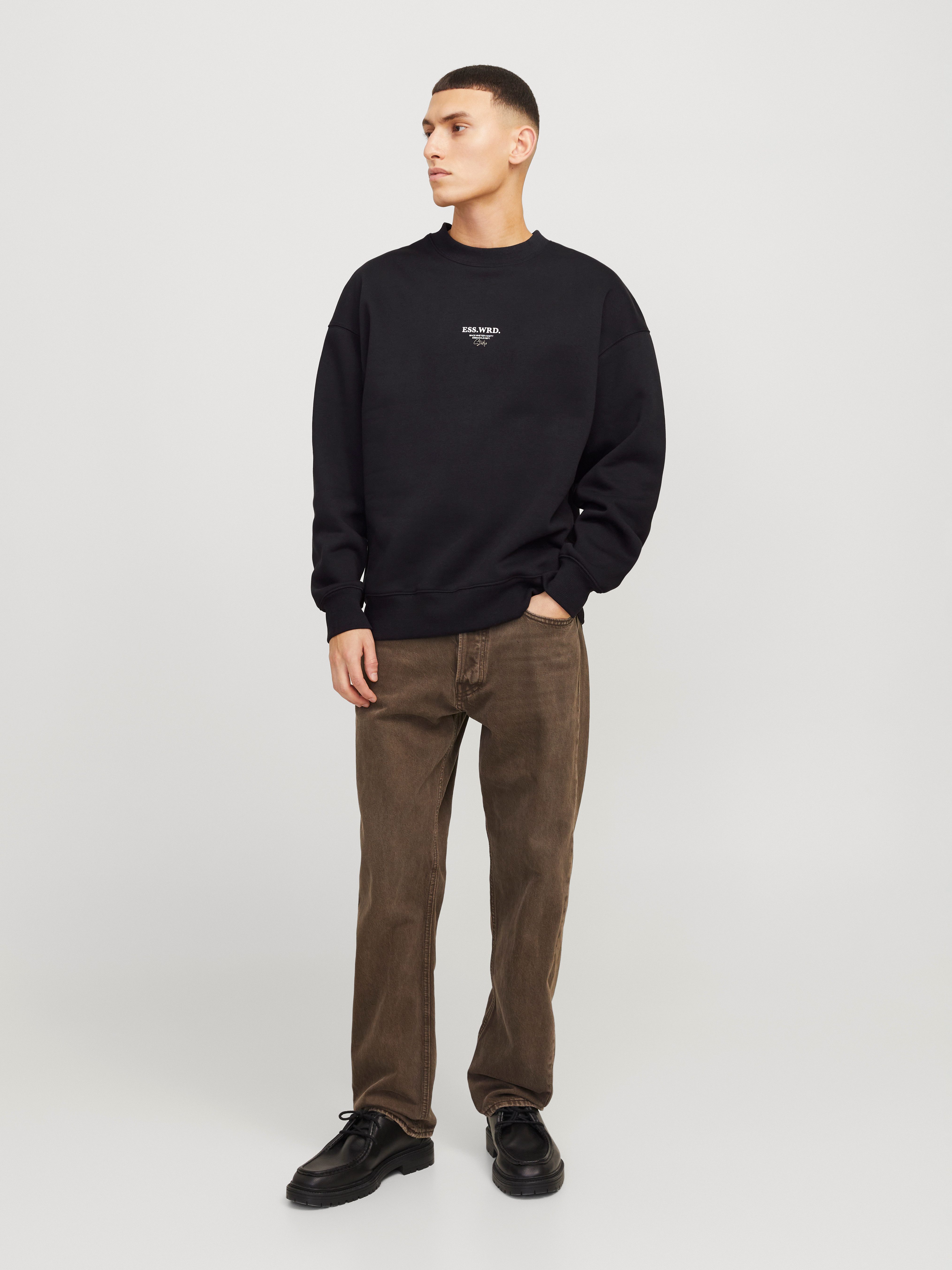 Jack & Jones Sweatshirt JJEURBAN EDGE STUDIO SWEAT CREW NOOS