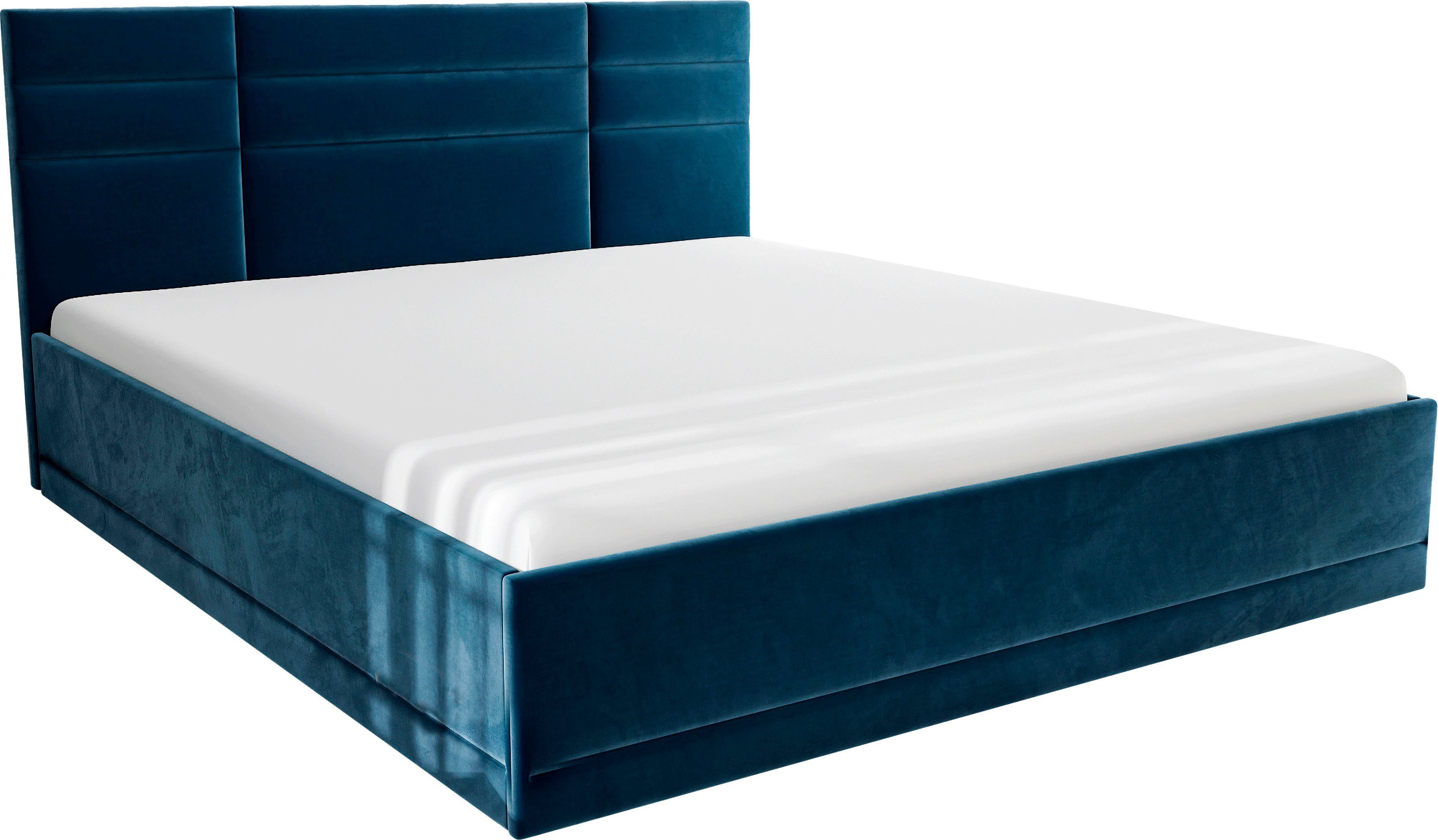 Westfalia Polsterbetten Gestoffeerd bed Praag keuze uit 3 matrastypes, met of zonder bedlade