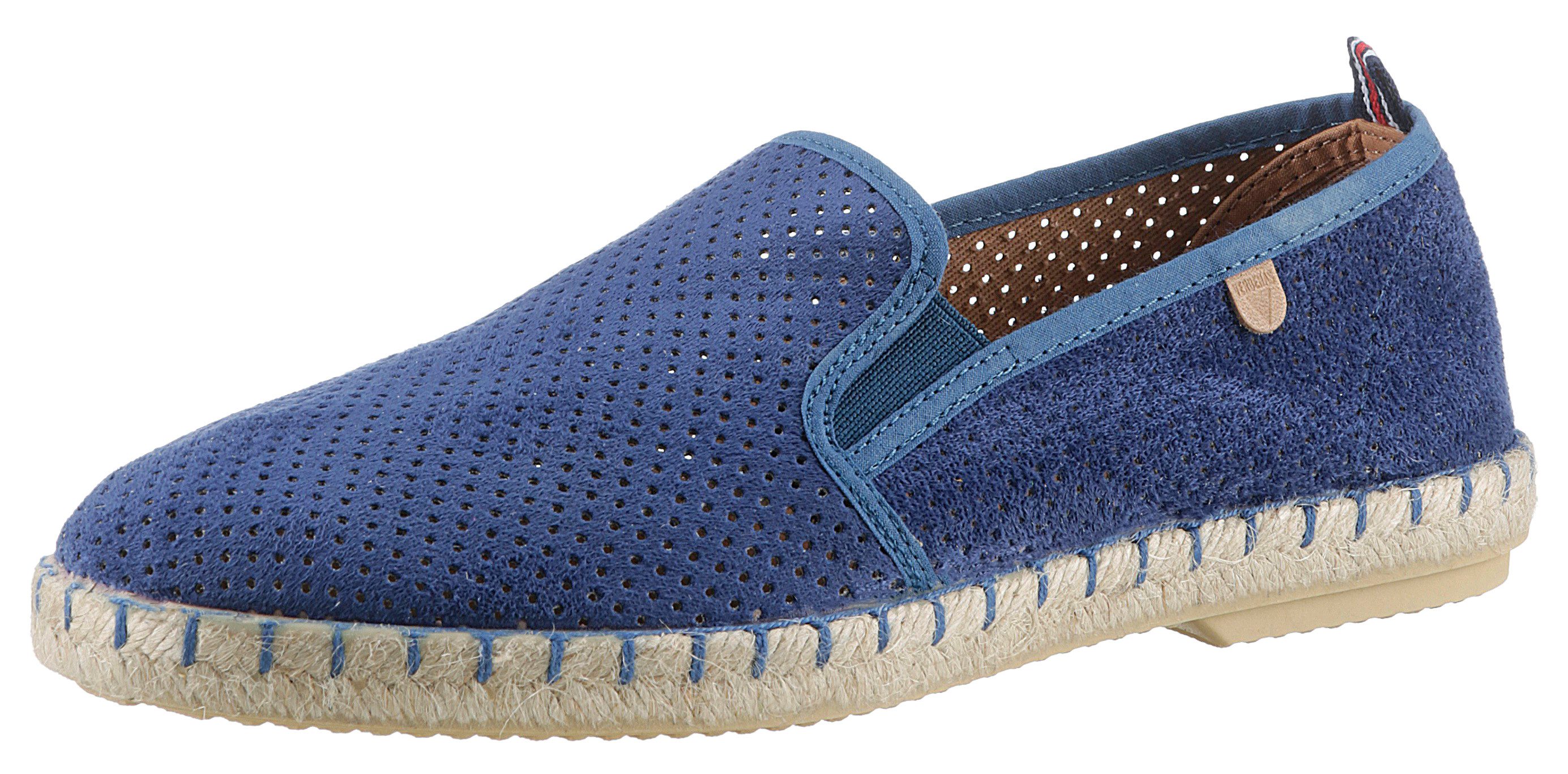 VERBENAS Espadrilles Tom Pacific loafer, slipper, summer shoe, beach shoe with stretch inserts