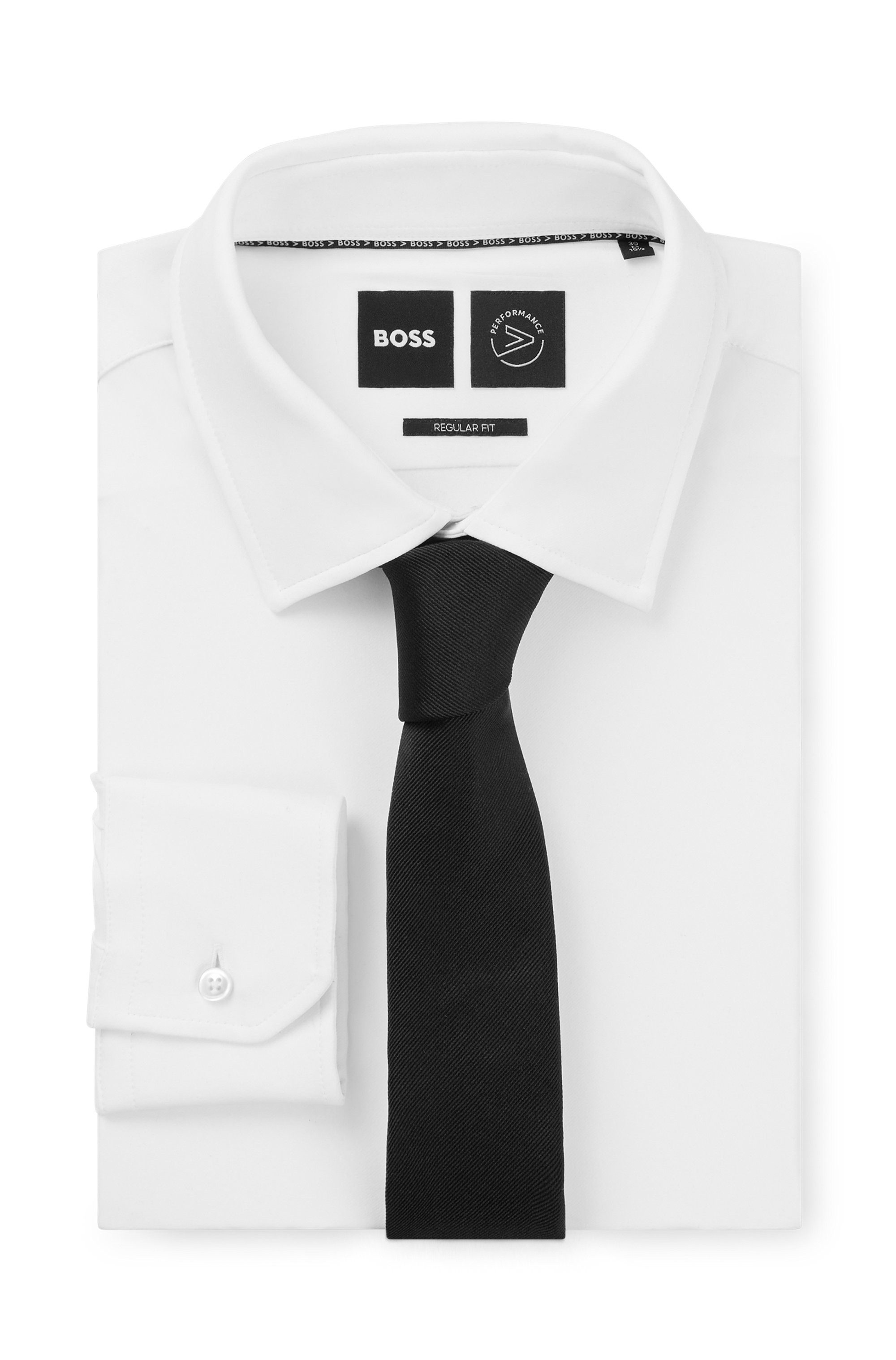 Boss Stropdas H-TIE 6 CM gemaakt in italië
