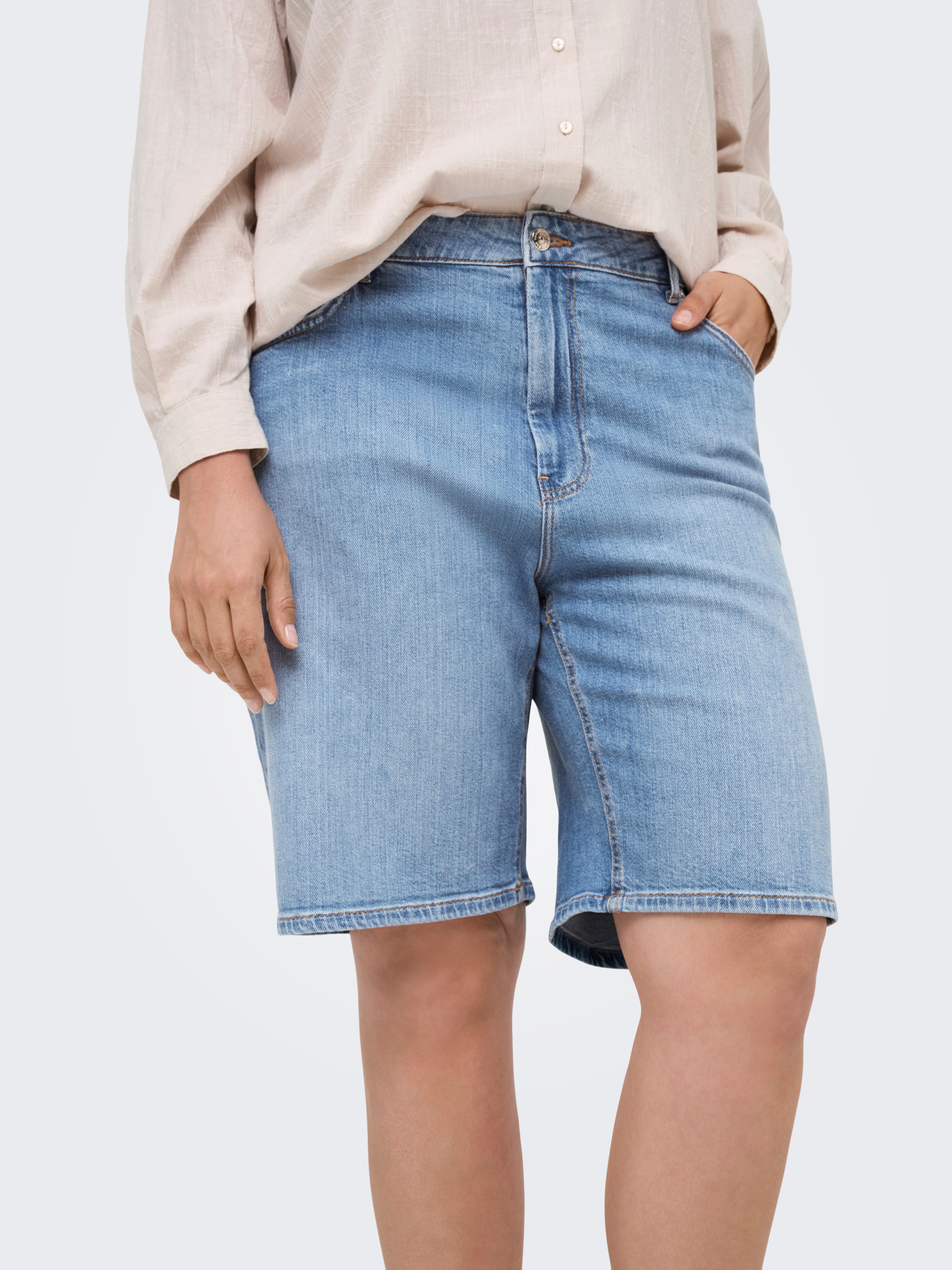 ONLY CARMAKOMA Jeansshort CARSONNY HW WIDE DNM SHORTS NAS843 NOOS