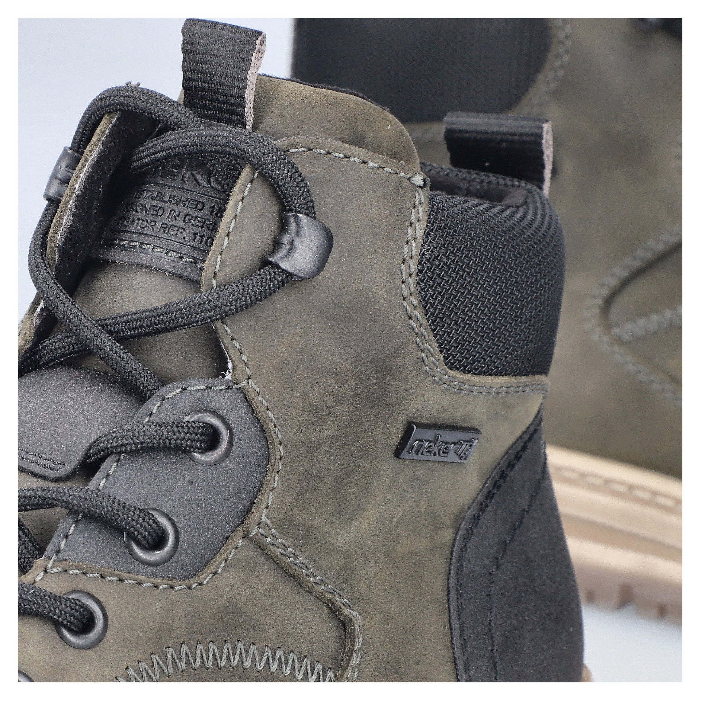 Rieker Veterschoenen Outdoorlaarzen, sneakerboots, TEX-membraan, met binnenritssluiting