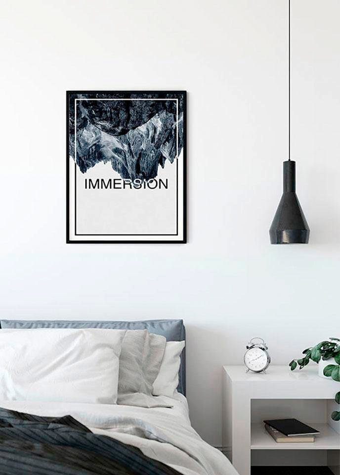 Komar Wanddecoratie Onderdompeling Steel Wanddecoratie - zonder lijst (1 stuk)
