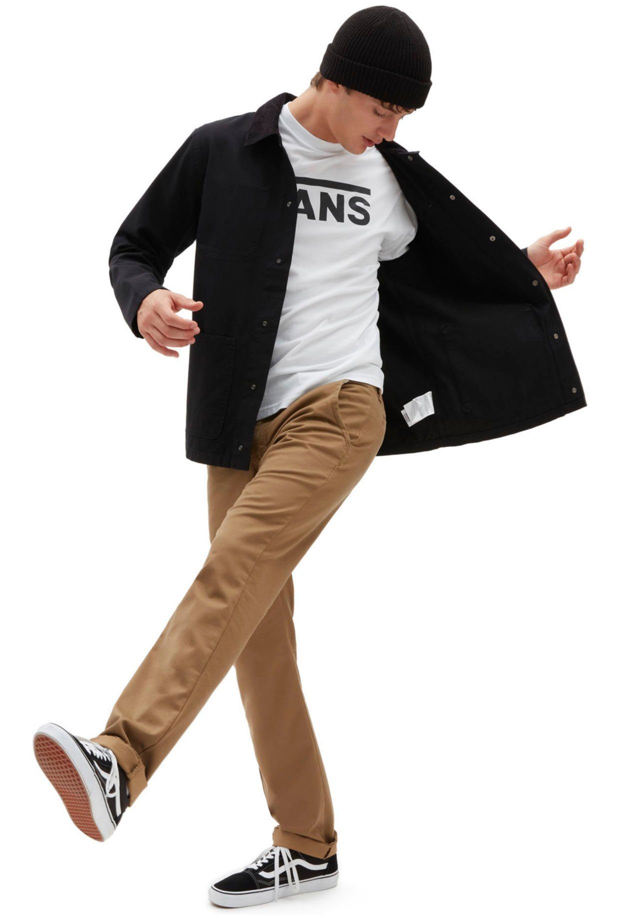 Vans Shirt met lange mouwen VANS CLASSIC LS met grote logoprint