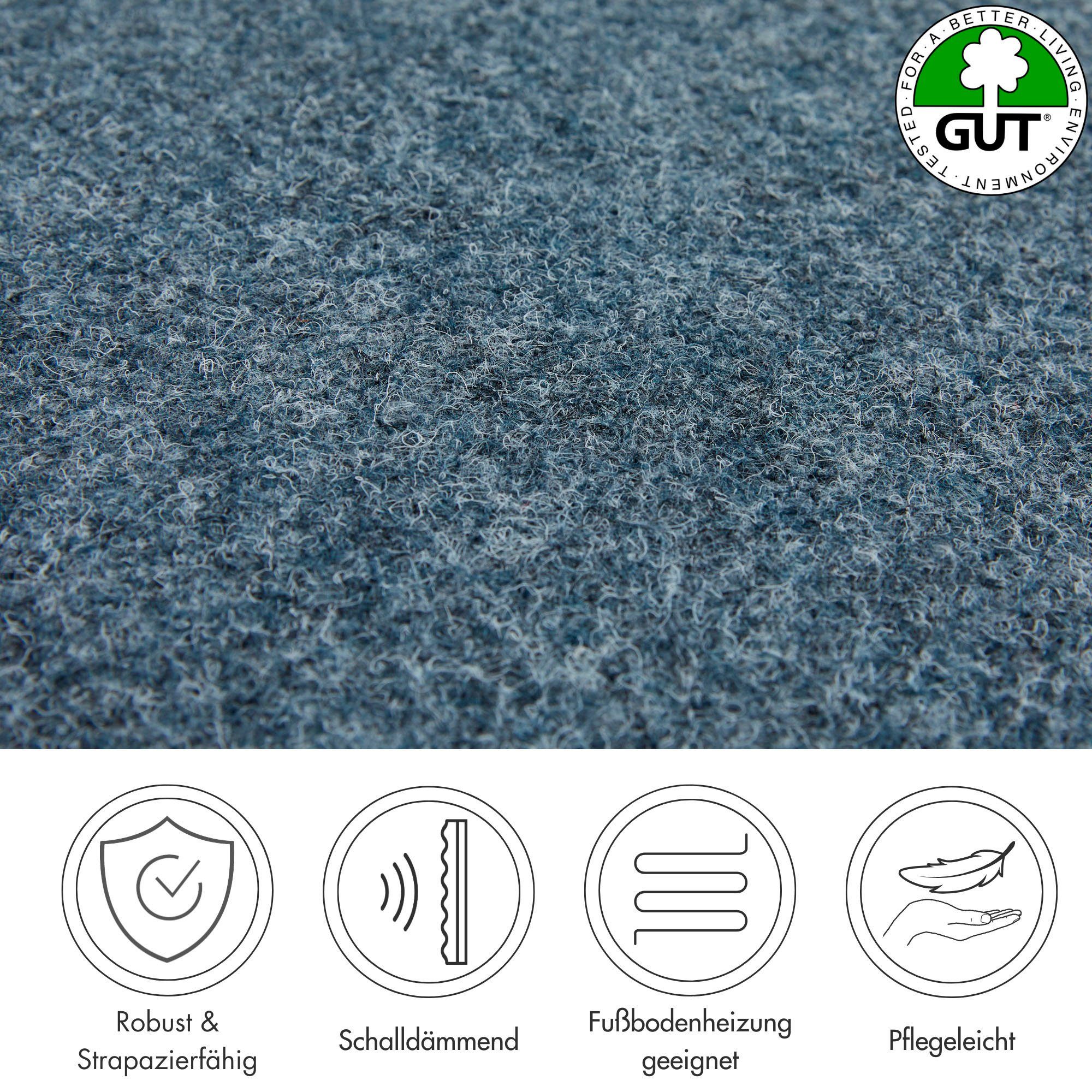 Andiamo Tapijt Invitay, naaldvilt, Made in Belgium gemêleerde look, breedte 200 cm of 400 cm, robuust en slijtvast