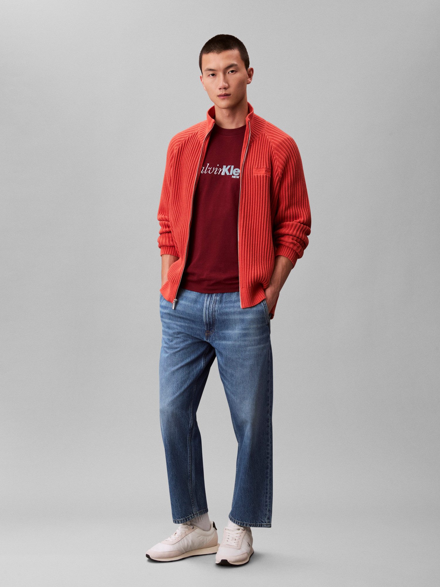 Calvin Klein T-shirt SS 20S EU CALVIN CURSIVE GRAPHIC