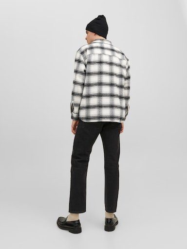 Jack & Jones Overhemd met lange mouwen JORZAC CHECK OVERSHIRT LS SN