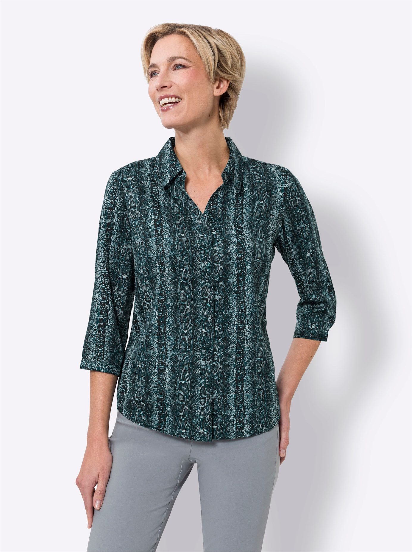 Classic Basics Crêpe-blouse